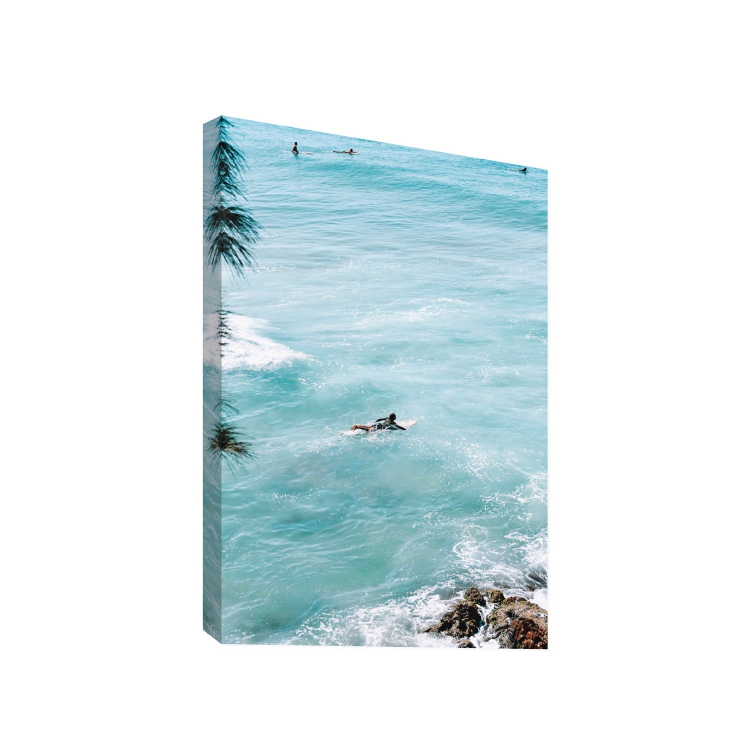 Blue Crush fine art print, Byron Bay, Australia, Gallery, Stretched Canvas