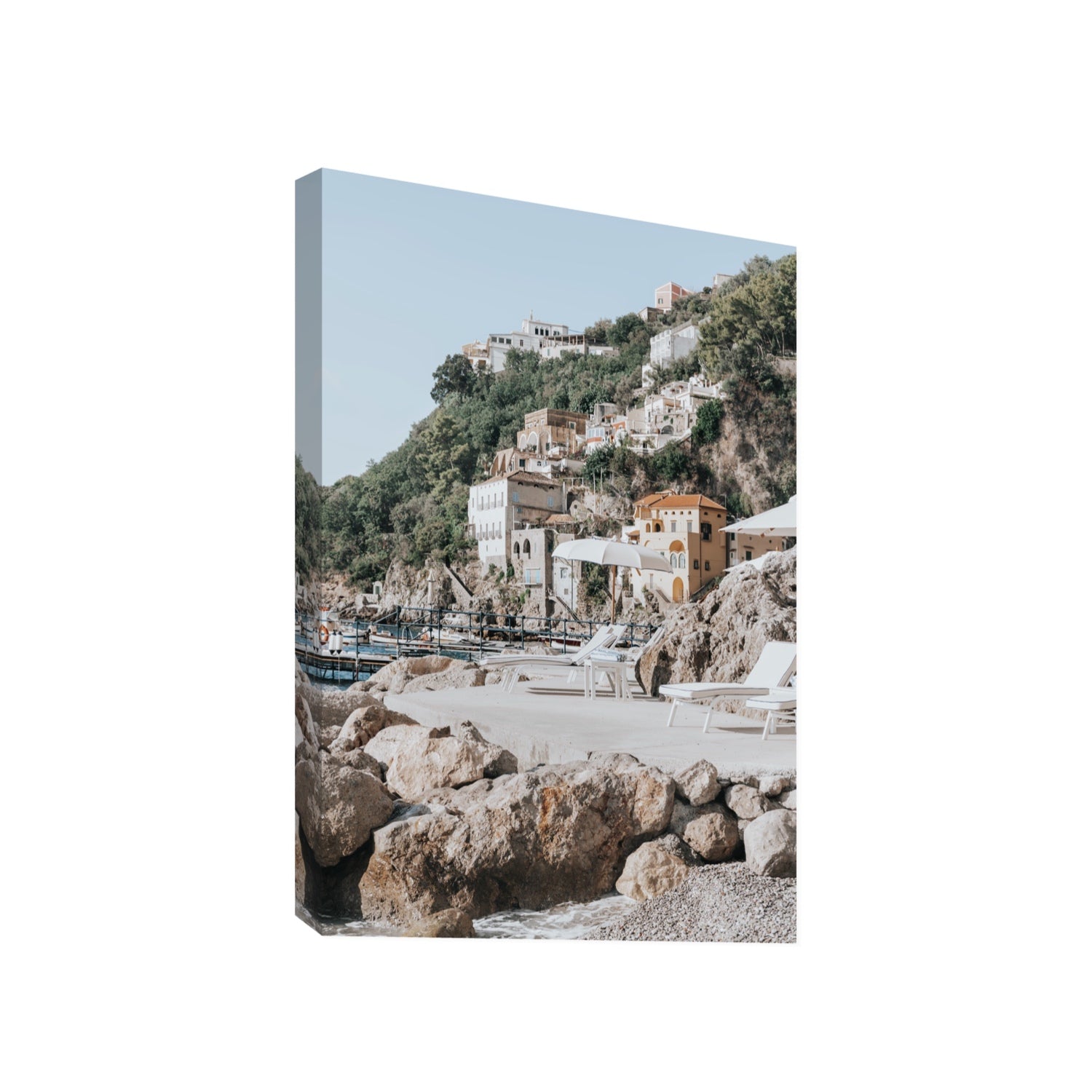 Dolce Coast Amalfi travel photography wall art gallery stretched canvas print