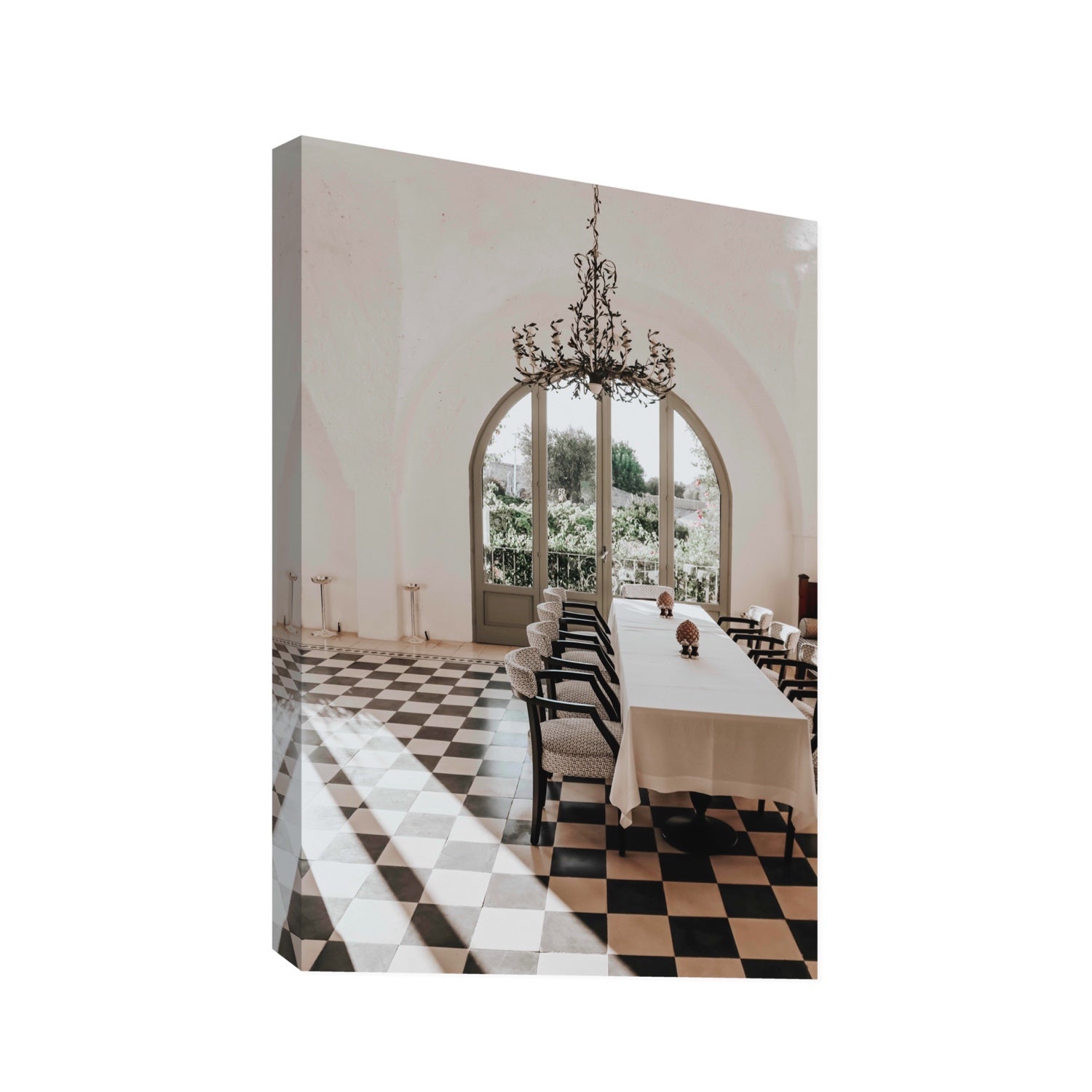 Sunbeam Feast Puglia Wall Italian fine art print Statement stretched canvas print