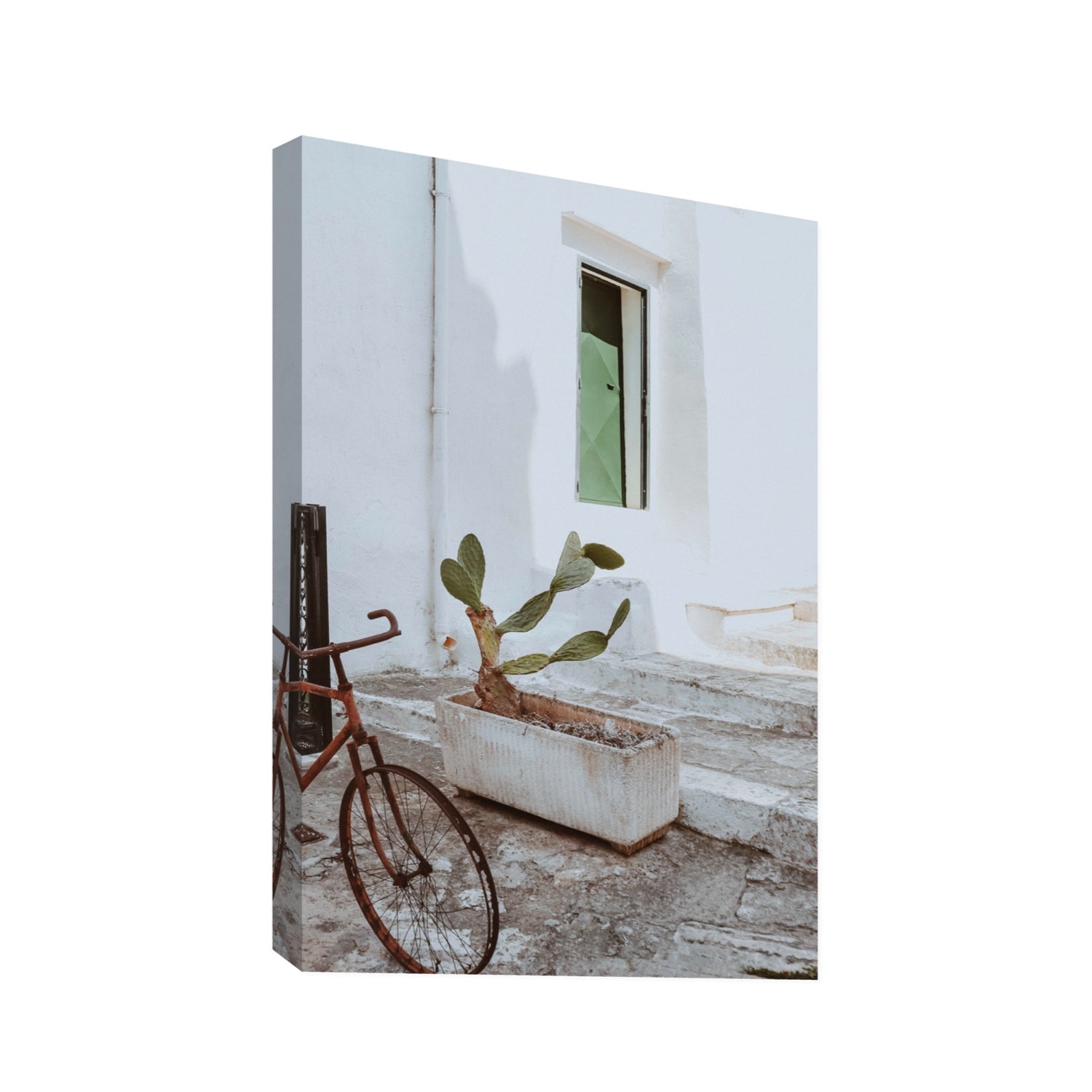 Simple Harmony fine art print, Puglia, Italy, Statement, Stretched Canvas