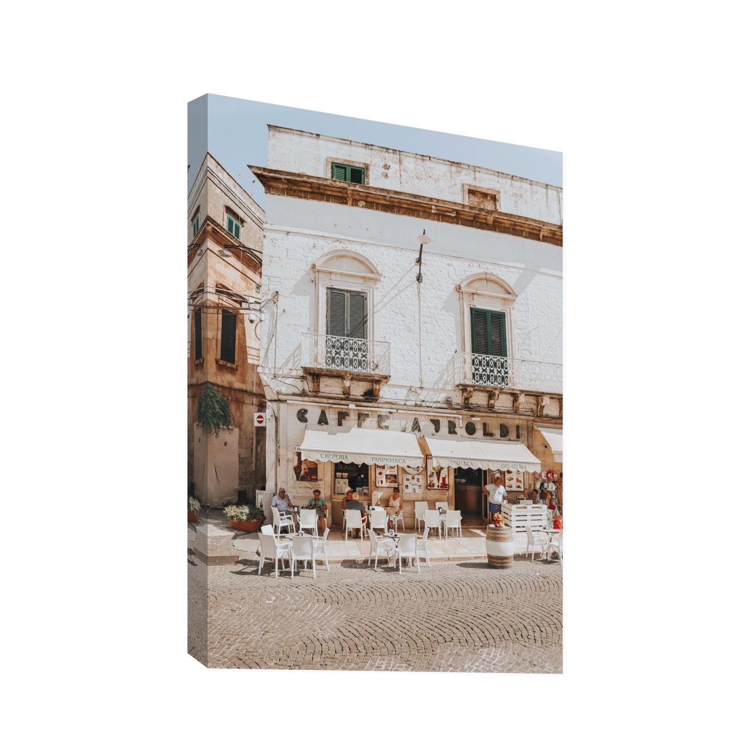 L'Ora di Pranzo Puglia L’Ora di Pranzo Italian art print Statement stretched canvas print