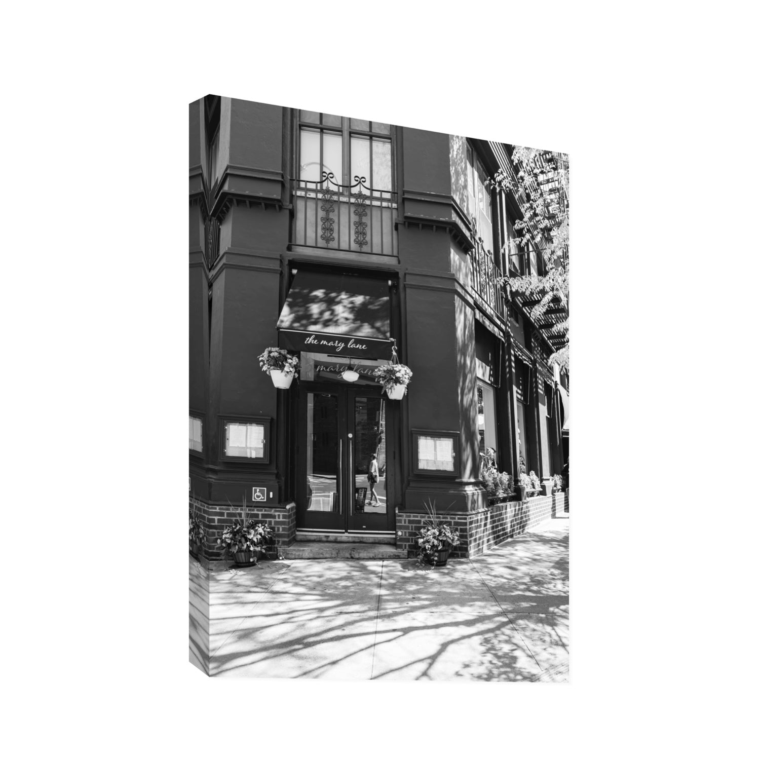 Mary's Corner fine art print, New York, United States, Statement, Stretched Canvas