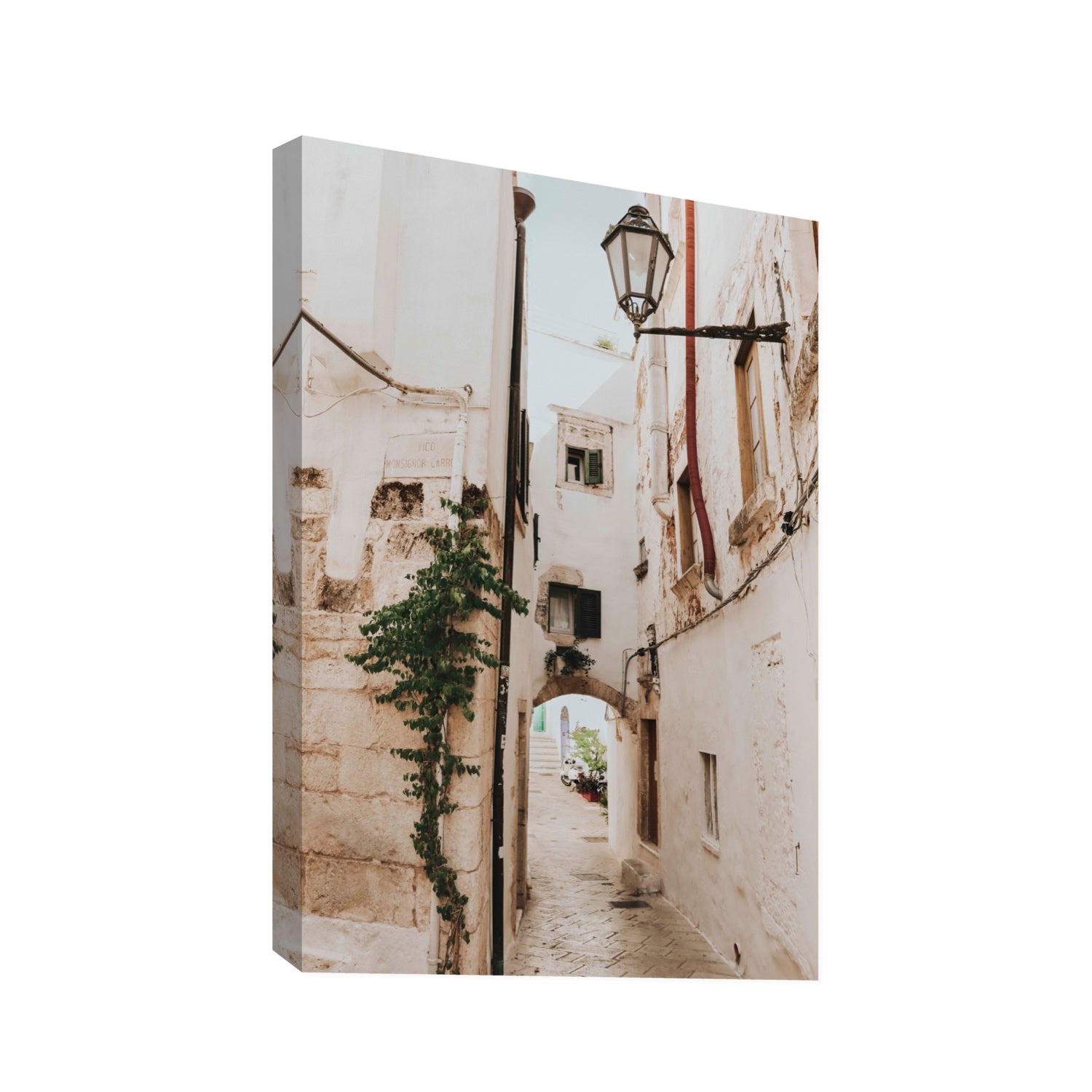 Labyrinth Lanes fine art print, Puglia, Italy, Statement, Stretched Canvas
