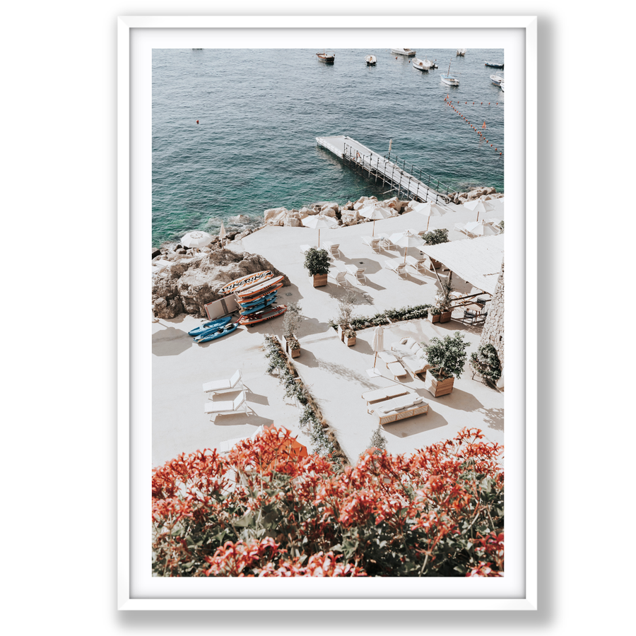 A Work of Art Amalfi Coast coastal wall art main fine art print image