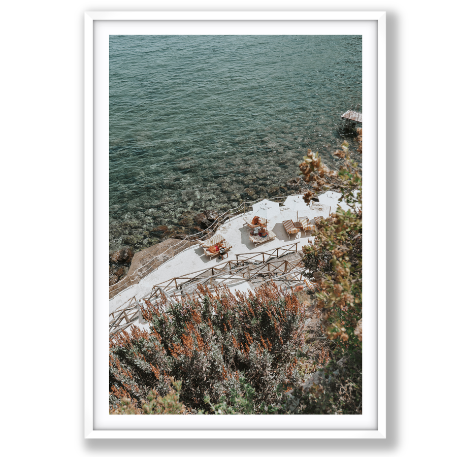 Hidden Gem Tuscany coastal wall art main fine art print image