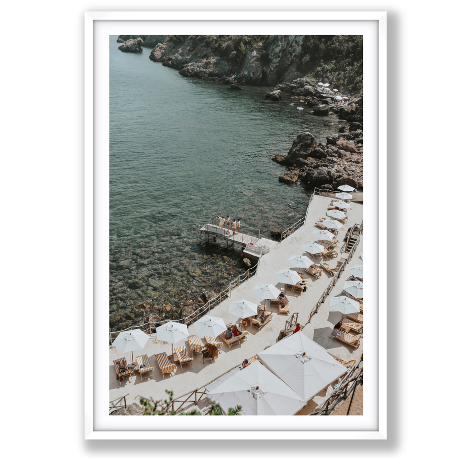 Pier Perspectives Tuscany coastal Italian wall art main fine art print image