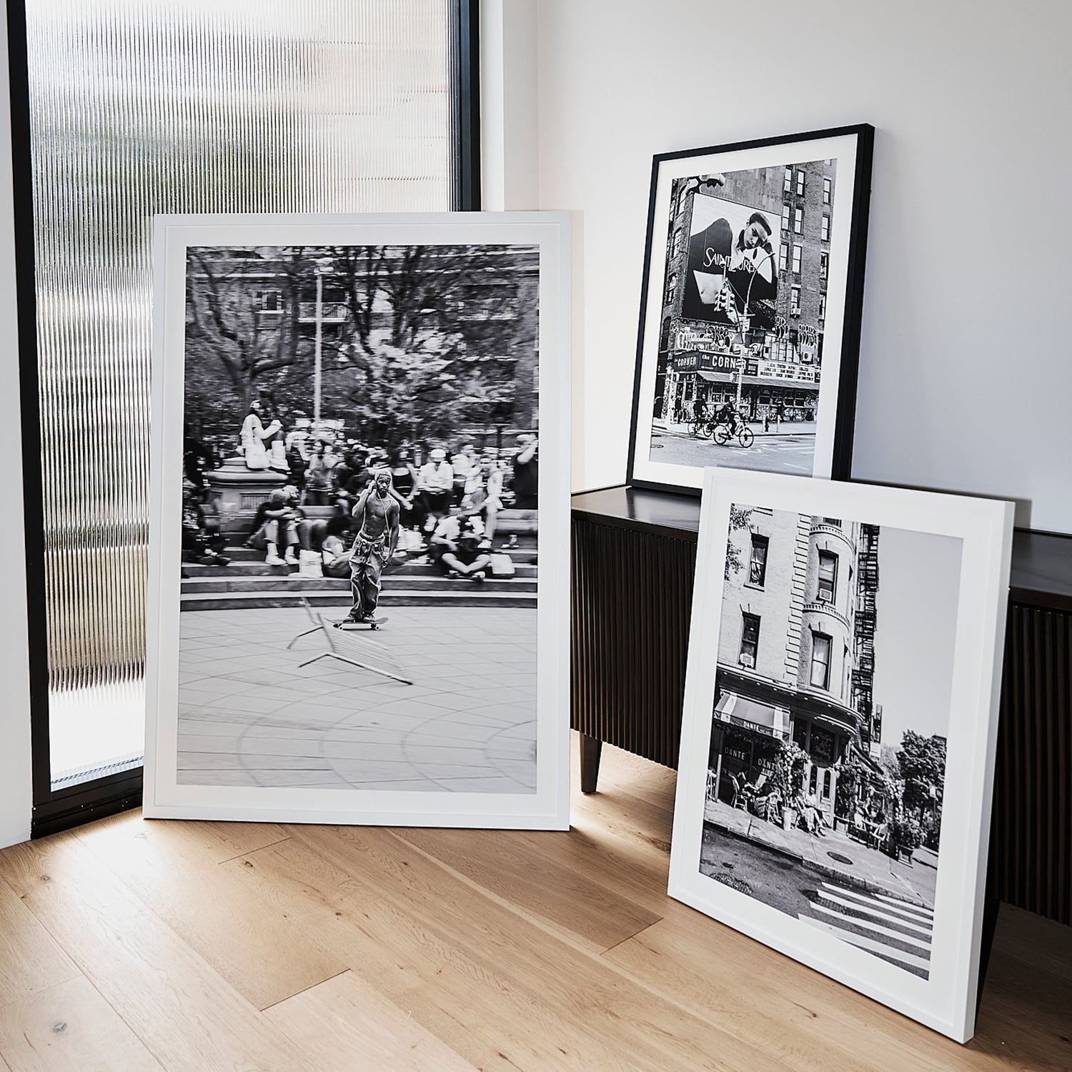Concrete Conqueror artwork shown in a real space