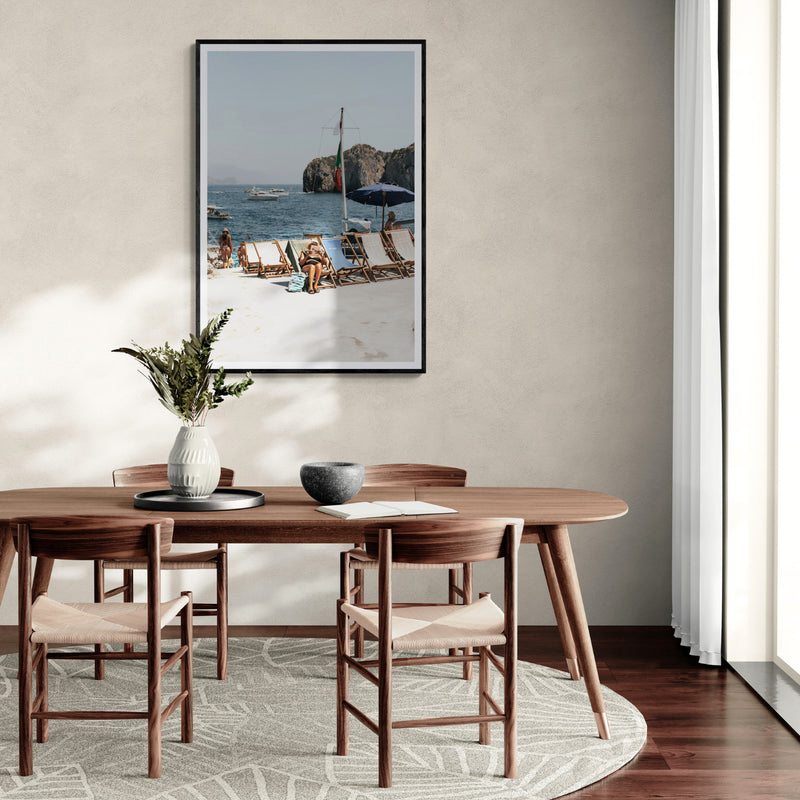 Dining room fine art photography styled in an interior