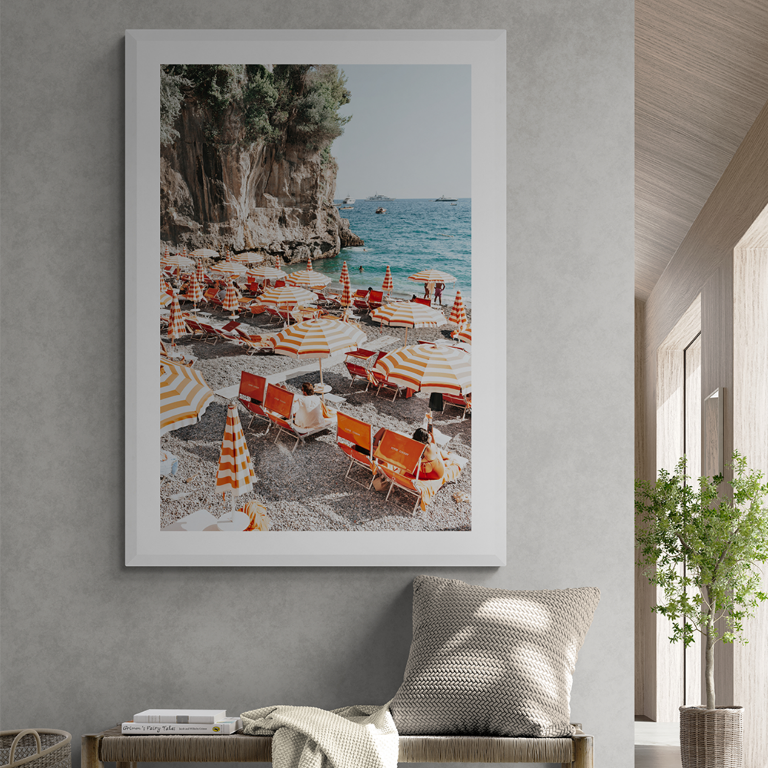 Positano Print, Italy Print - Amichi Co