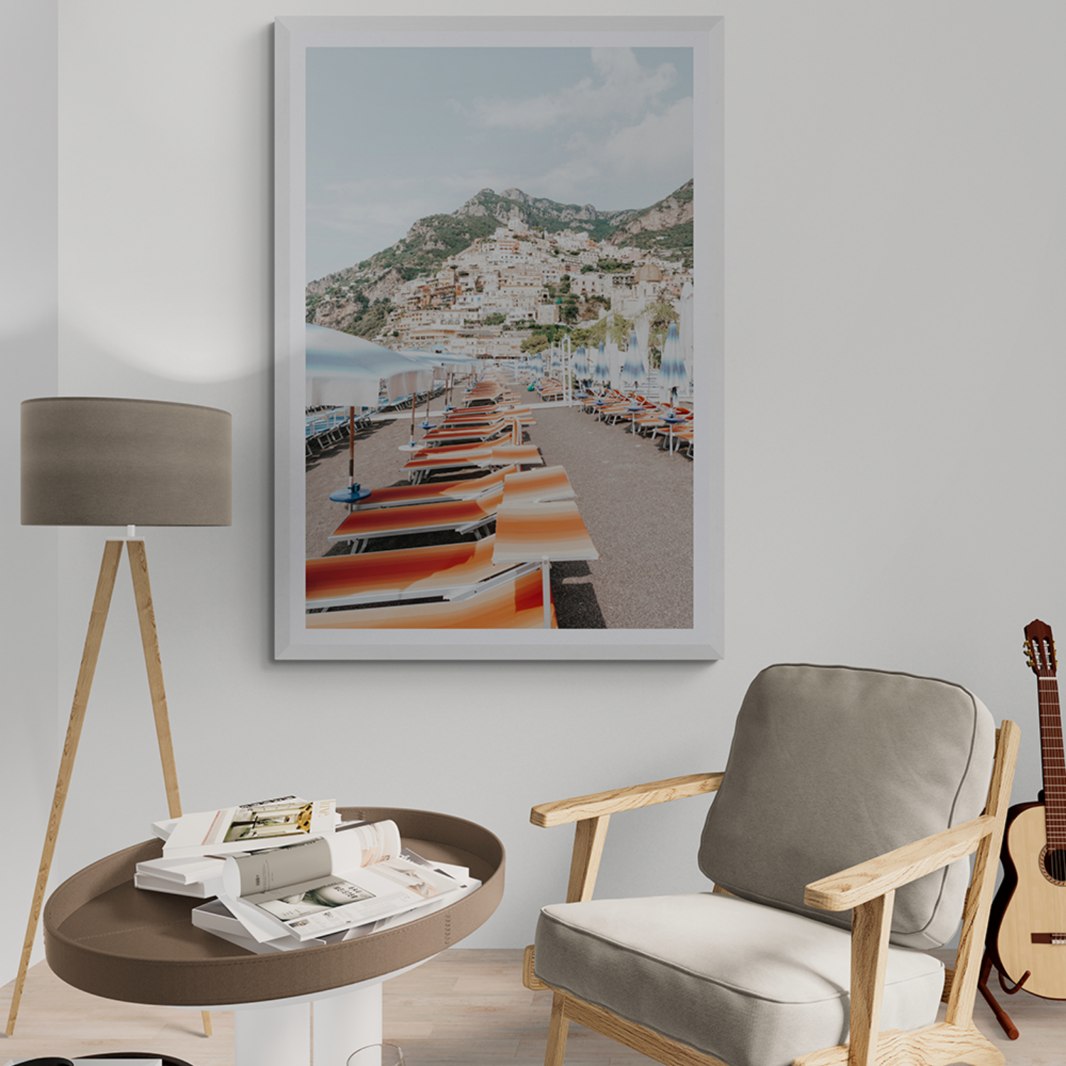 Positano Print, Italy Print - Amichi Co