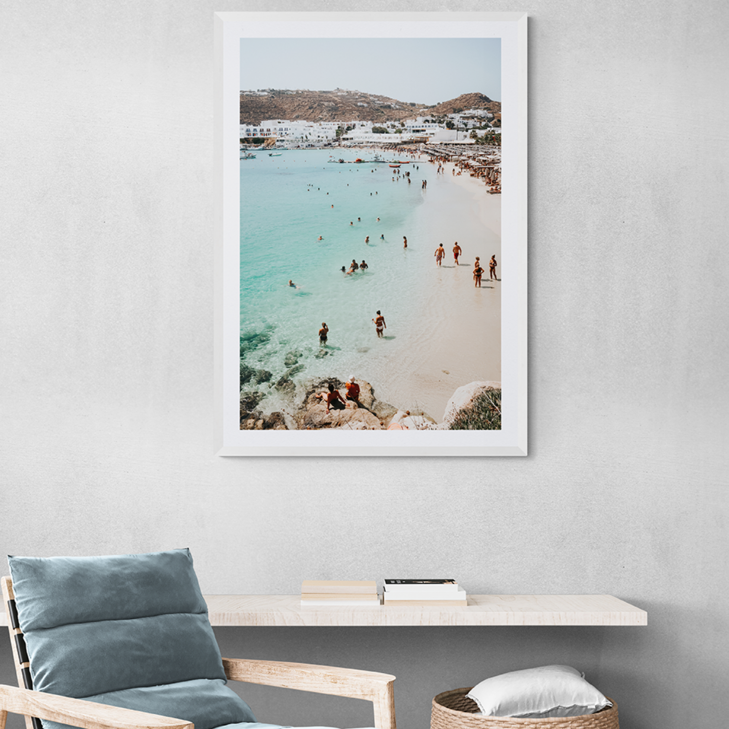 Mykonos Print, Greece Print - Amichi Co