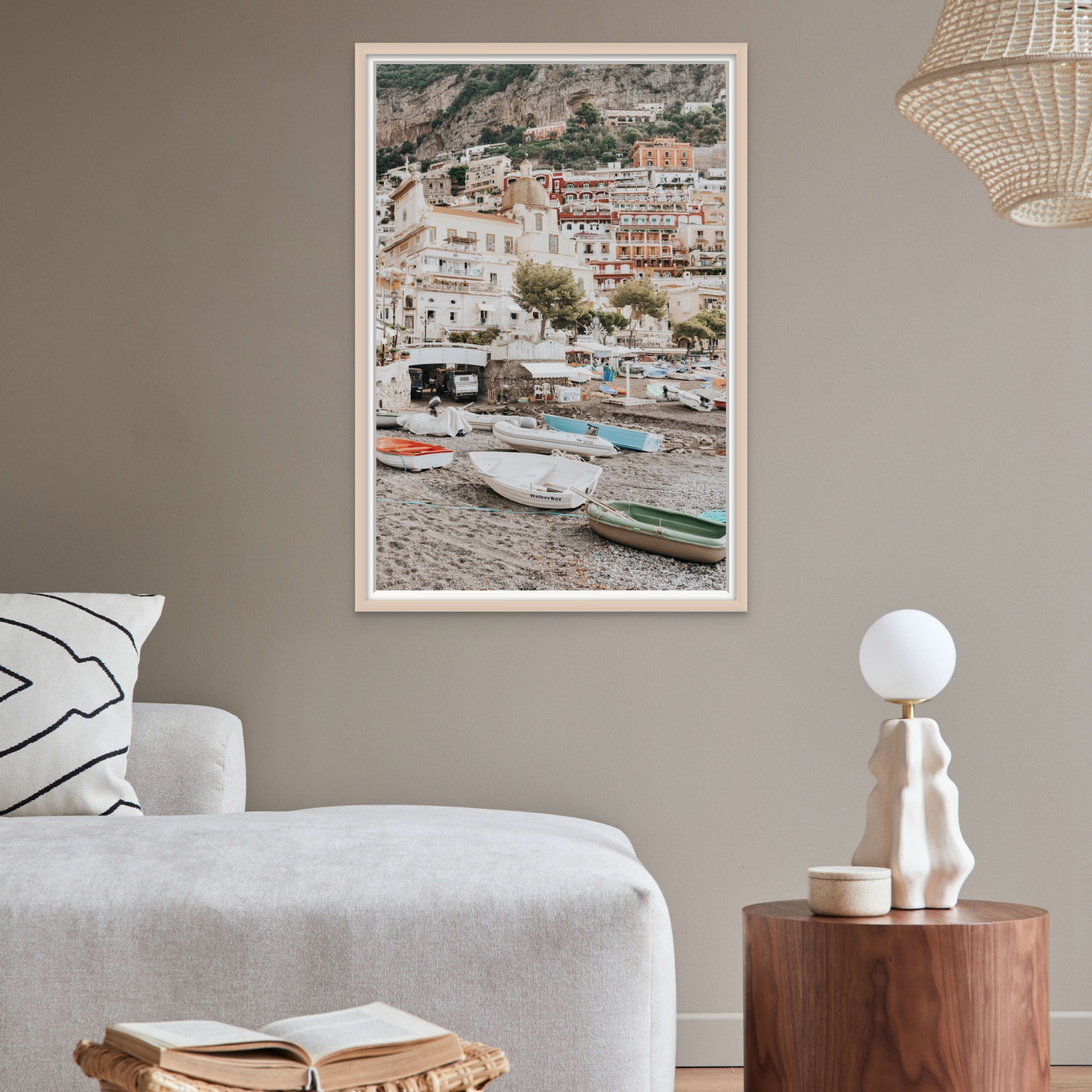 Positano Print, Italy Print - Amichi Co