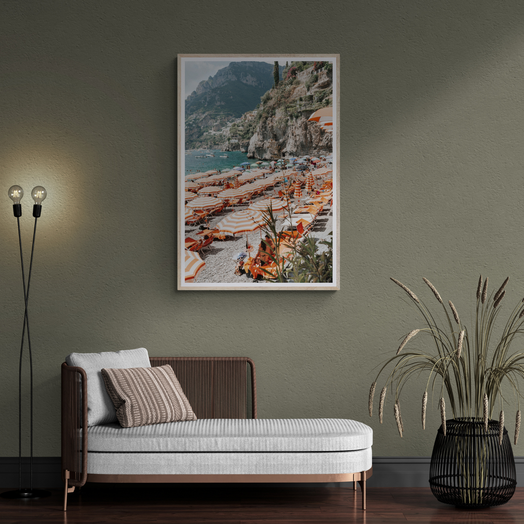 Positano Print, Italy Print - Amichi Co