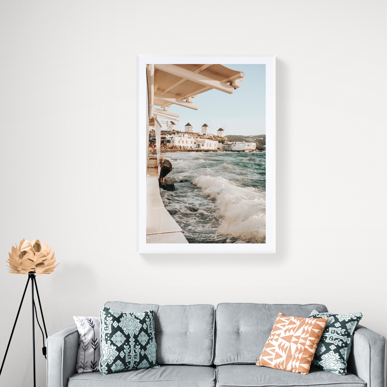 Mykonos Print, Greece Print - Amichi Co