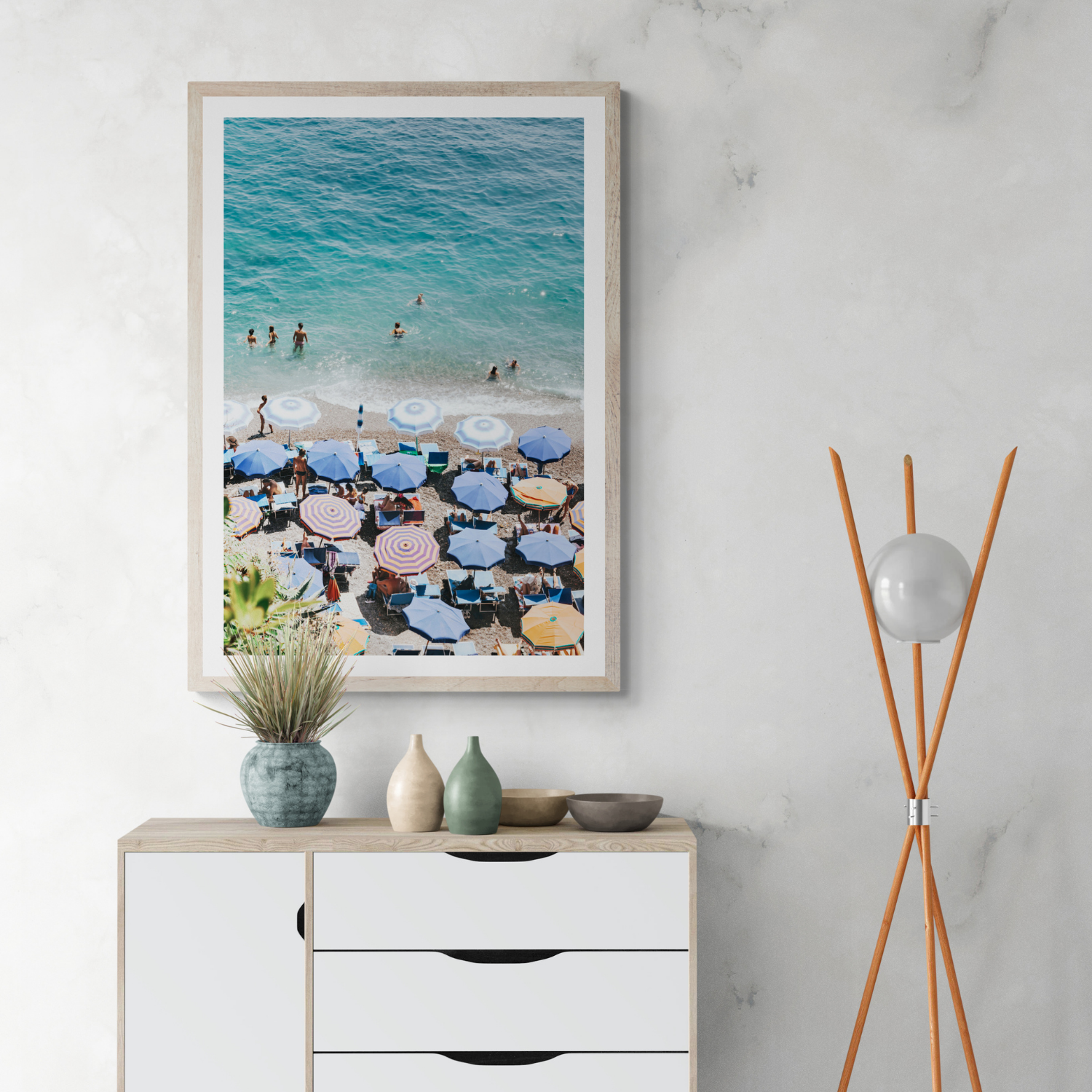 Positano Print, Italy Print - Amichi Co