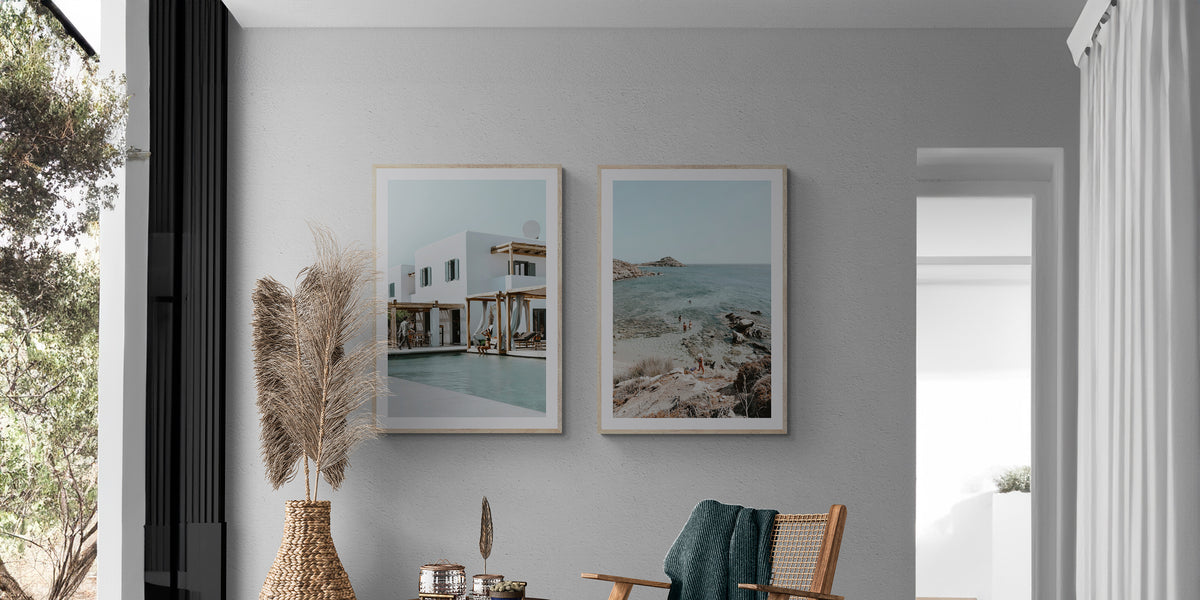 Aphrodite and Explorers artworks styled together