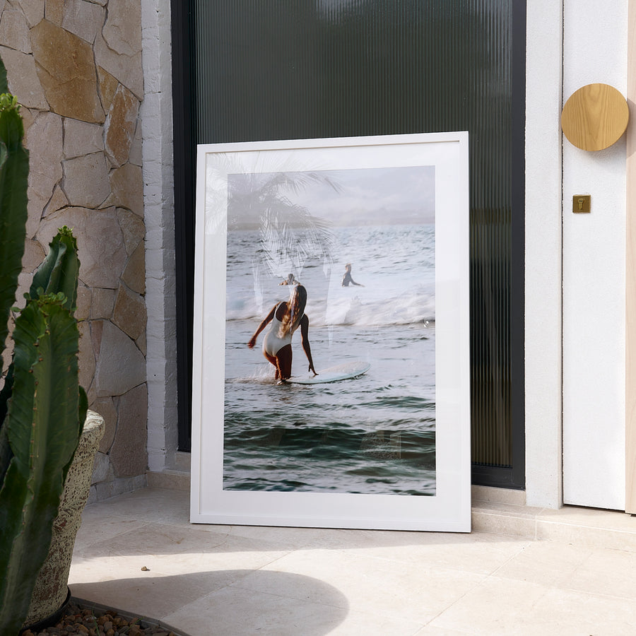 Blondie, Byron Bay Australia fine art photography print by Amichi Co, styled in a collector’s home