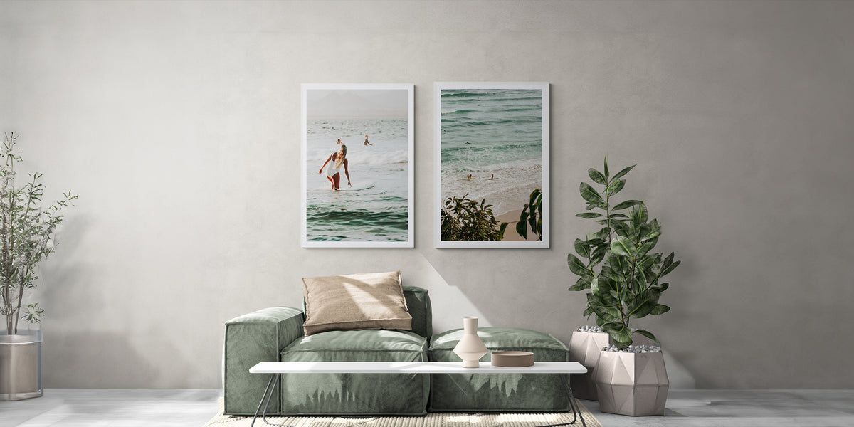Blondie and Private Paradise artworks styled together