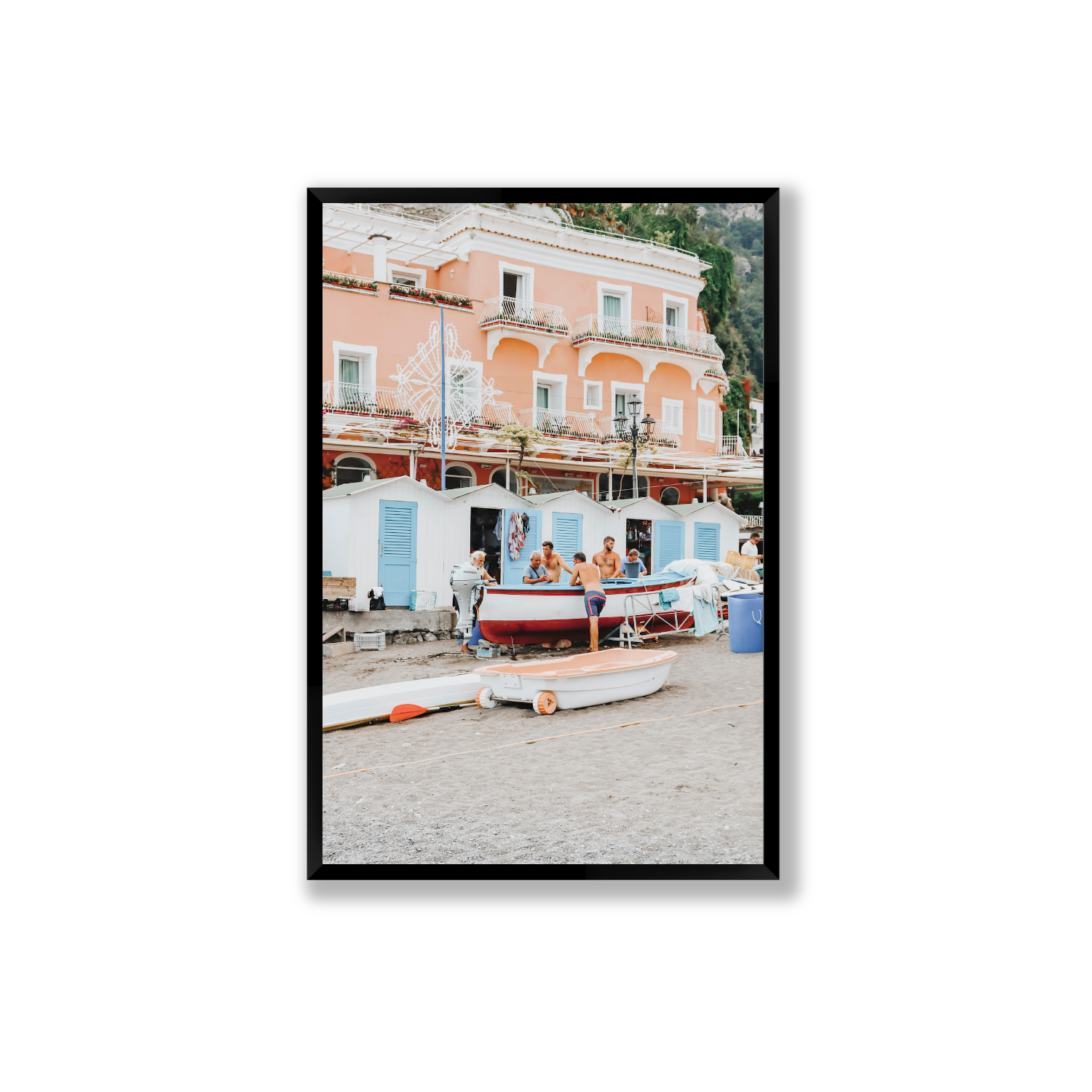 Positano Print, Italy Print - Amichi Co