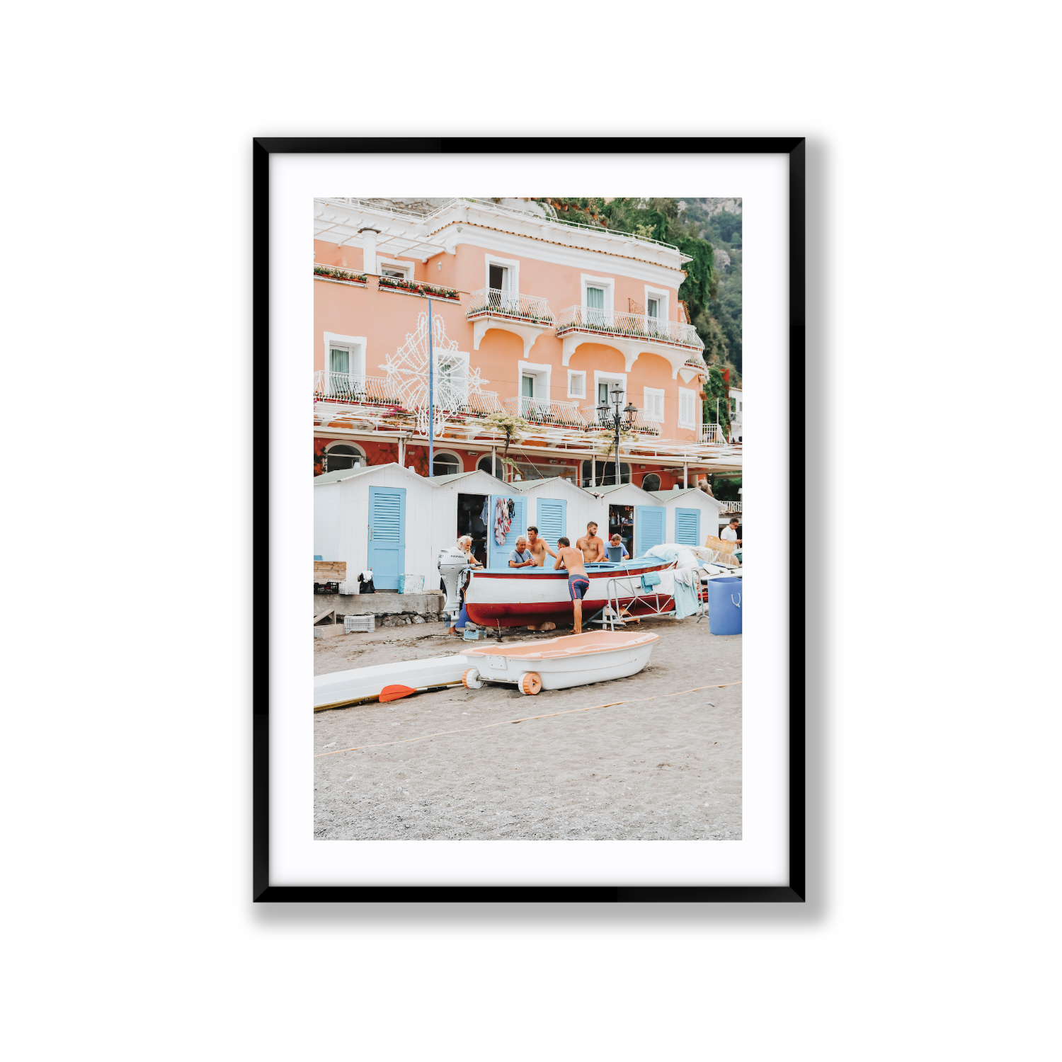 Positano Print, Italy Print - Amichi Co