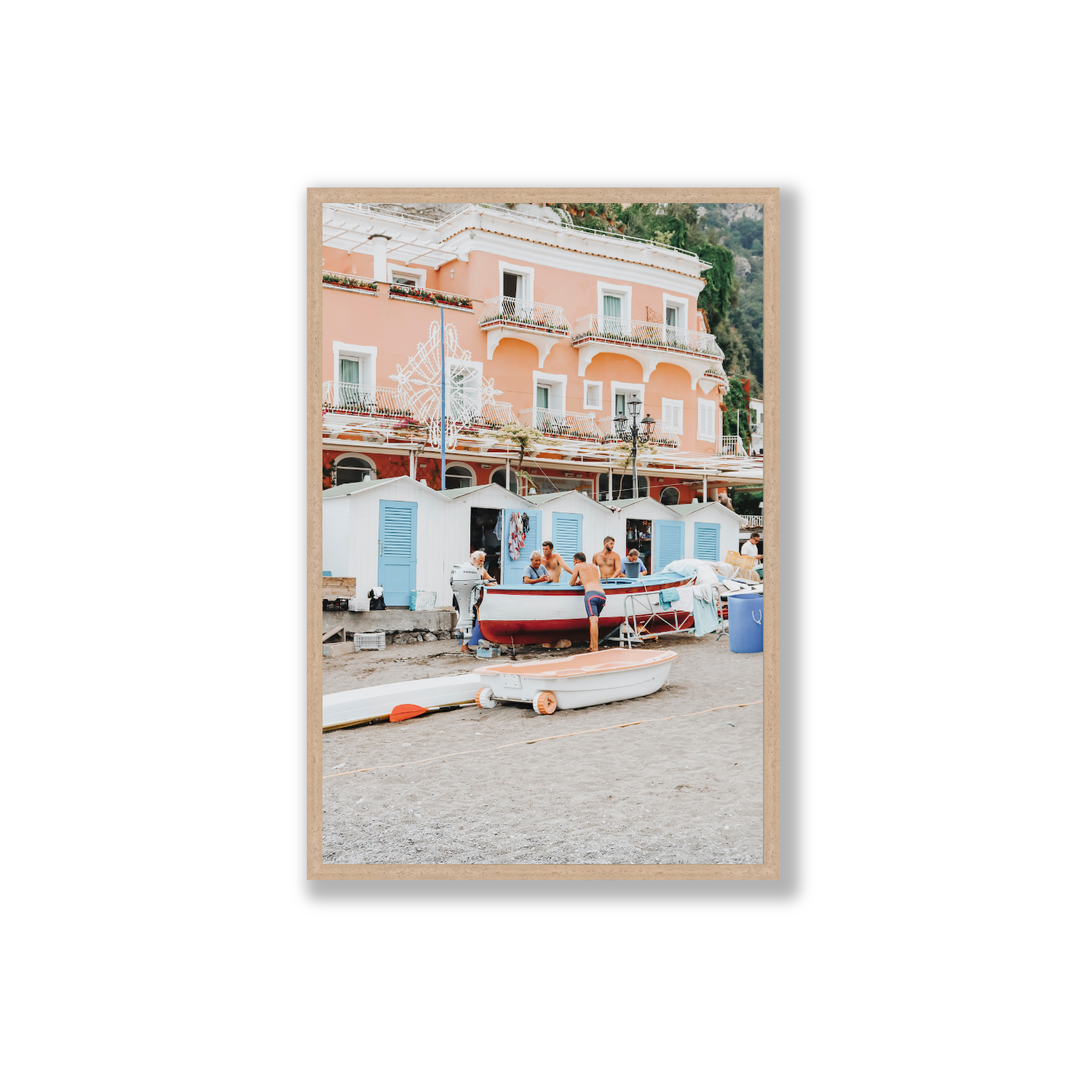 Positano Print, Italy Print - Amichi Co