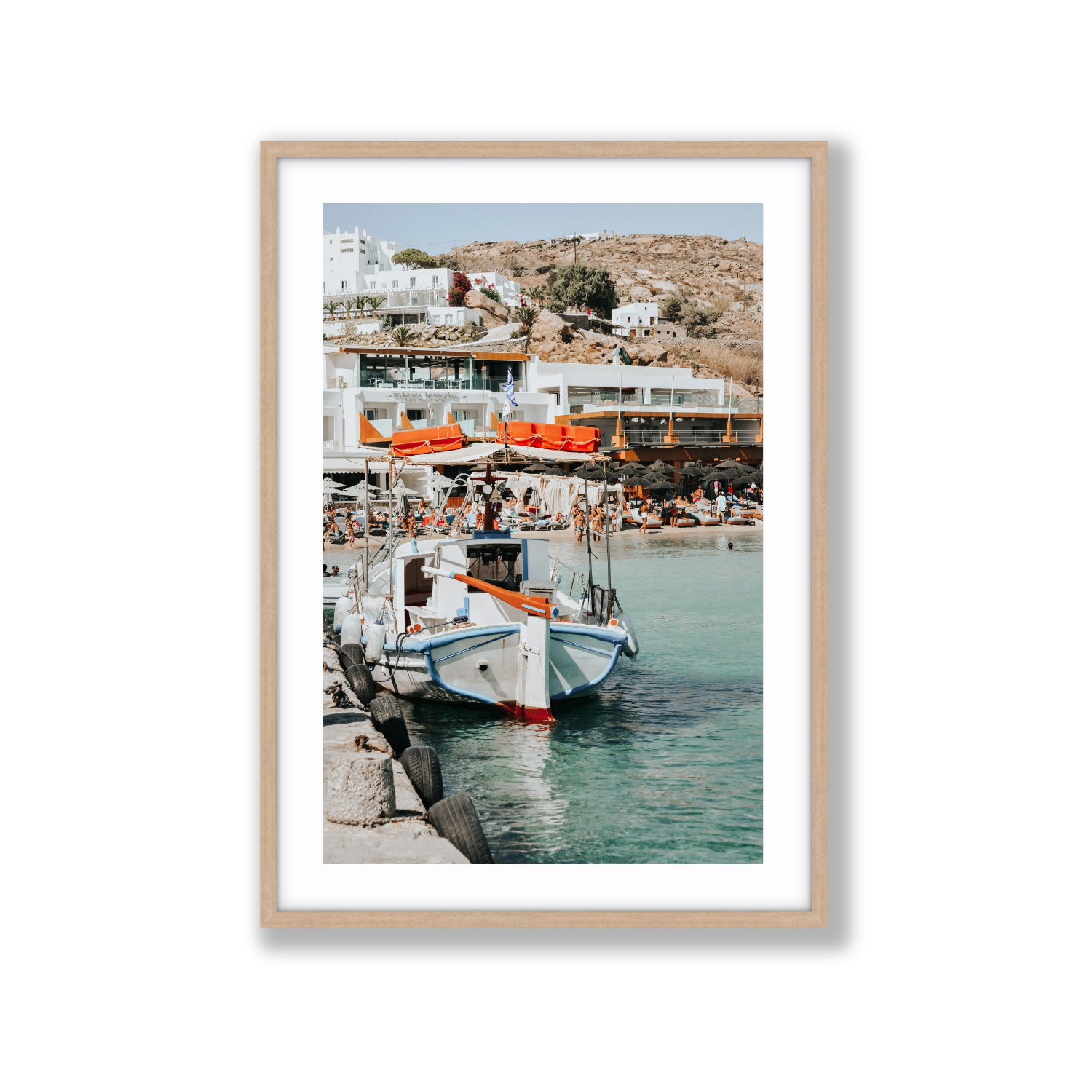 Mykonos Print, Greece Print - Amichi Co