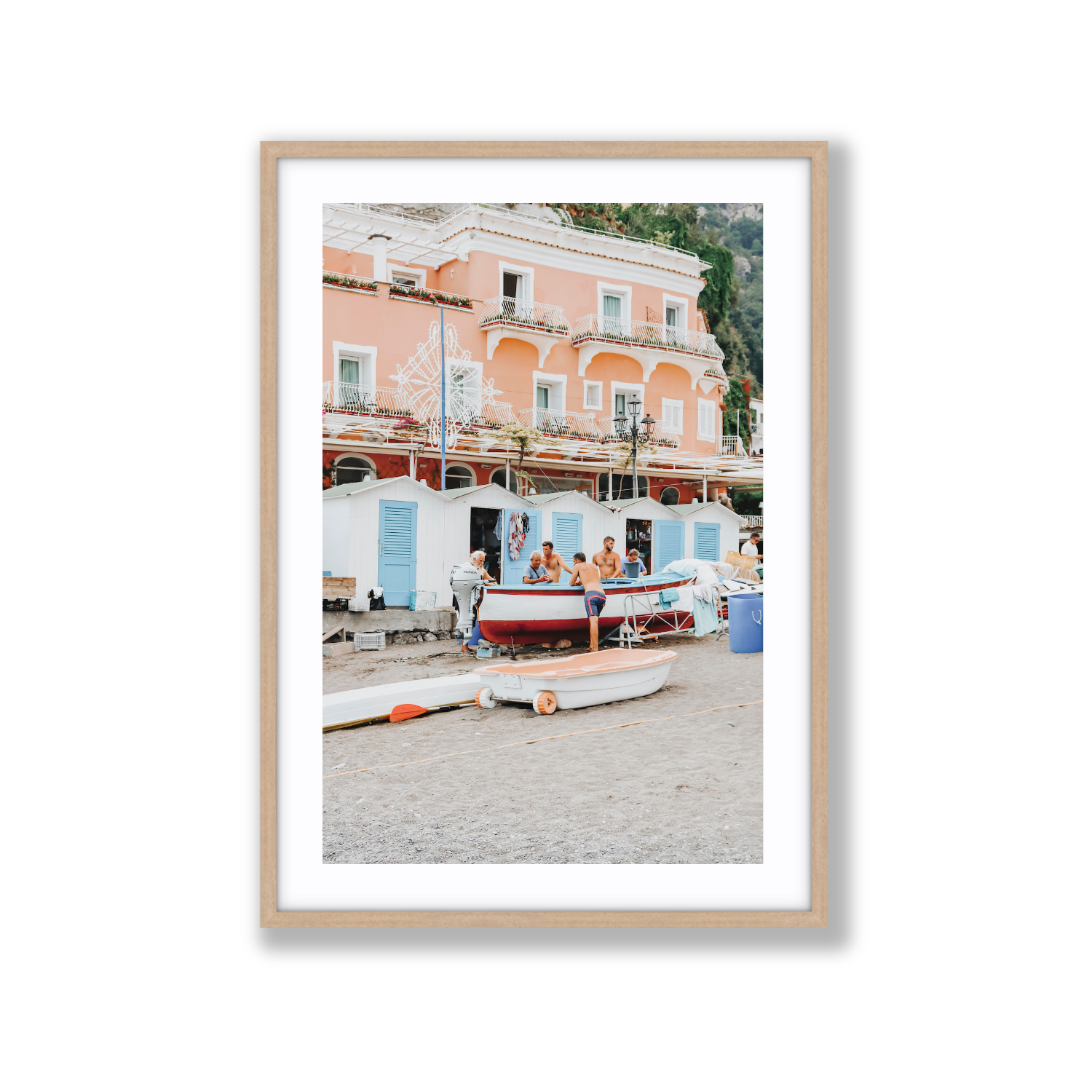 Positano Print, Italy Print - Amichi Co