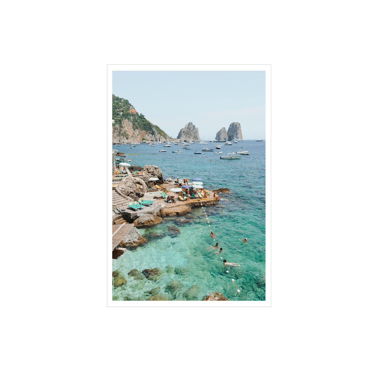 Capri Print, Italy Print - Amichi Co