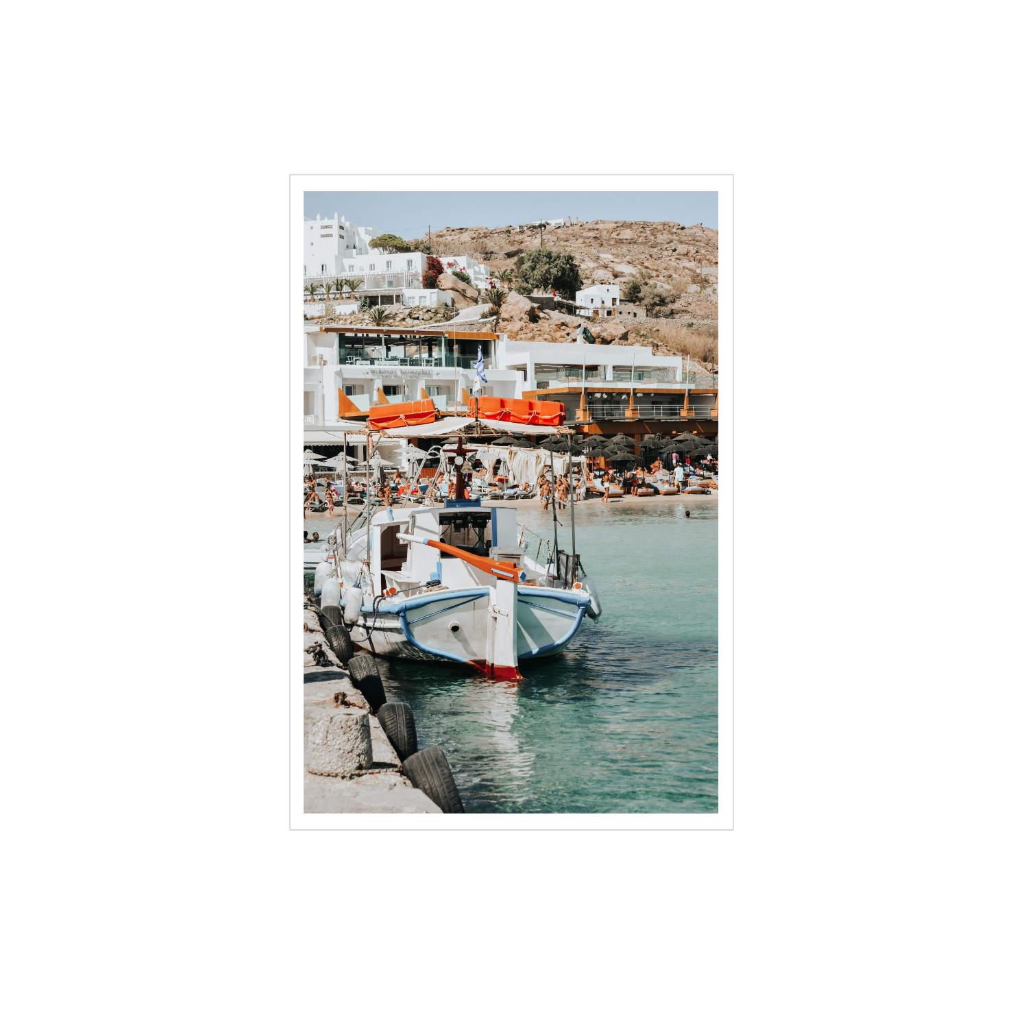 Mykonos Print, Greece Print - Amichi Co