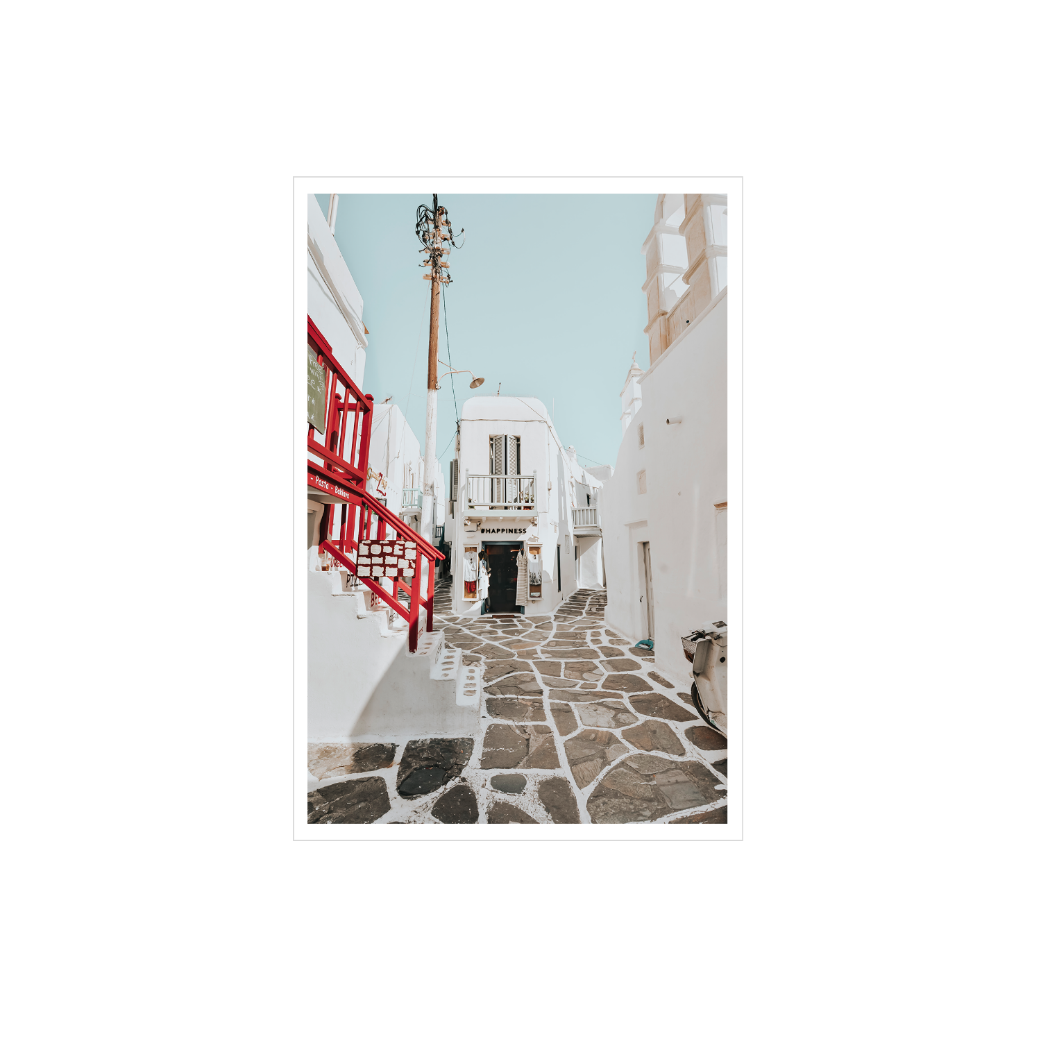 Mykonos Print, Greece Print - Amichi Co