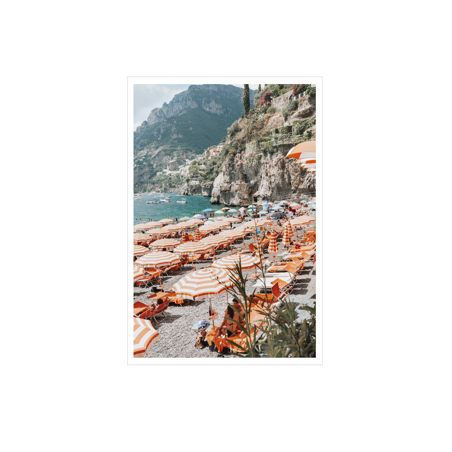 Positano Print, Italy Print - Amichi Co