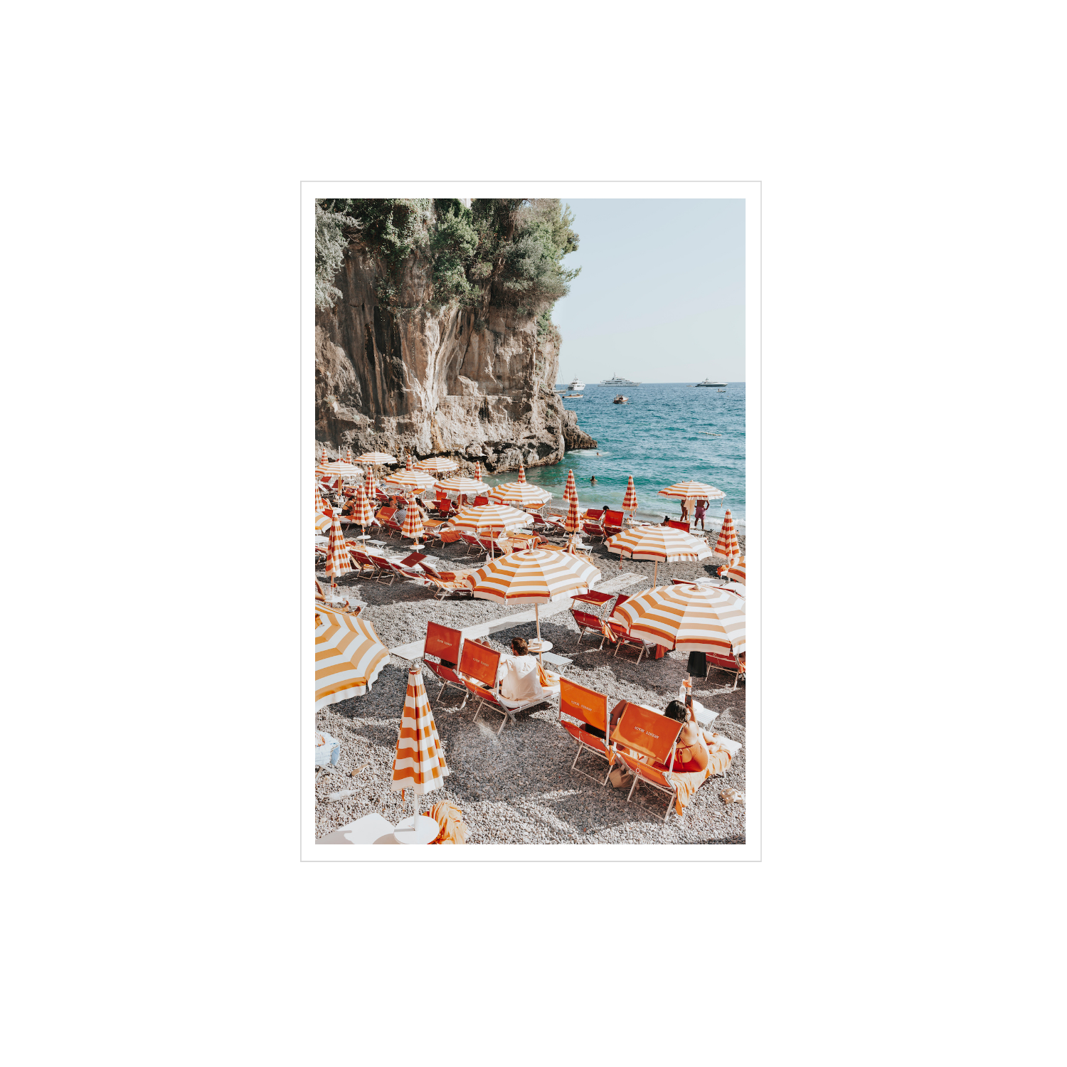 Positano Print, Italy Print - Amichi Co