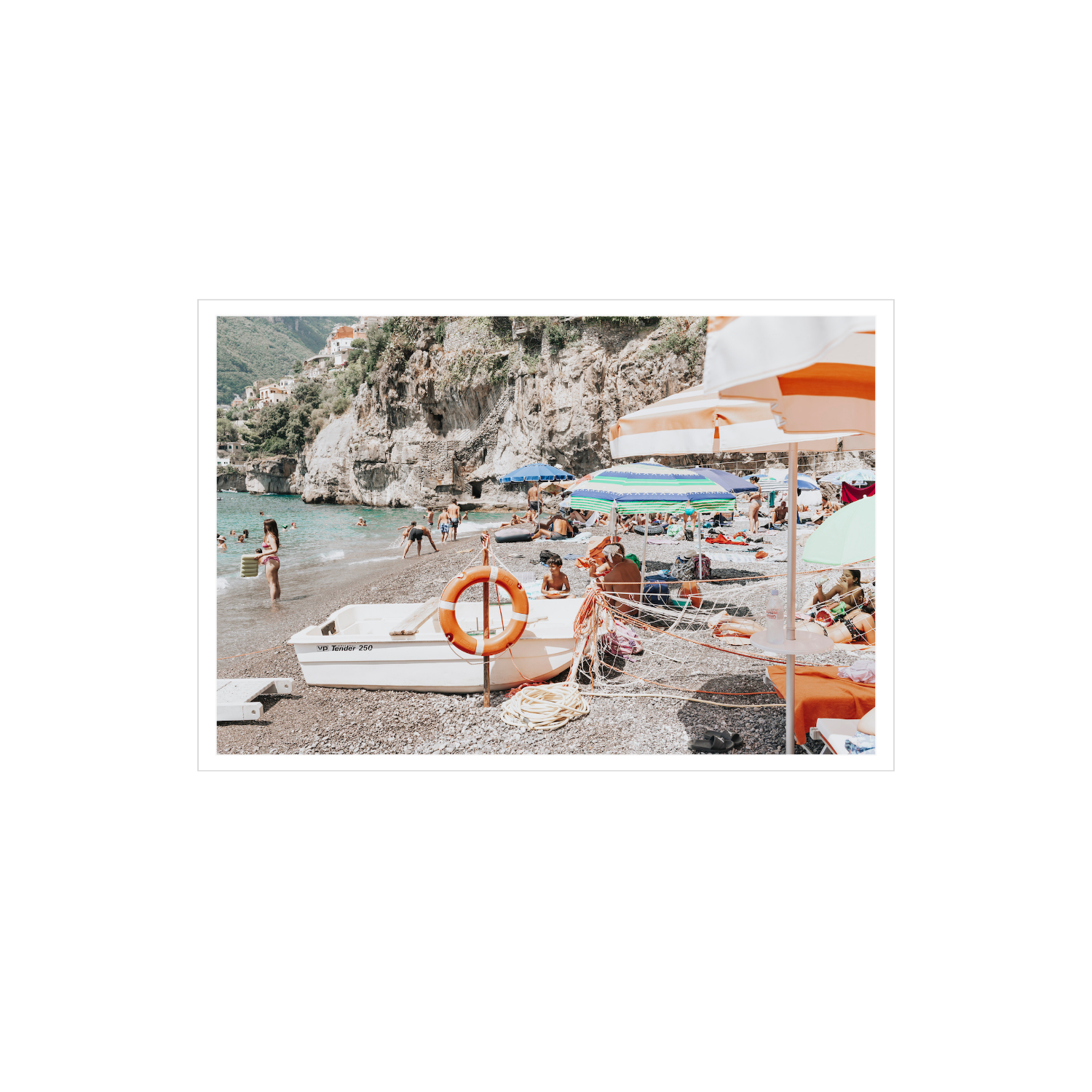 Positano Print, Italy Print - Amichi Co