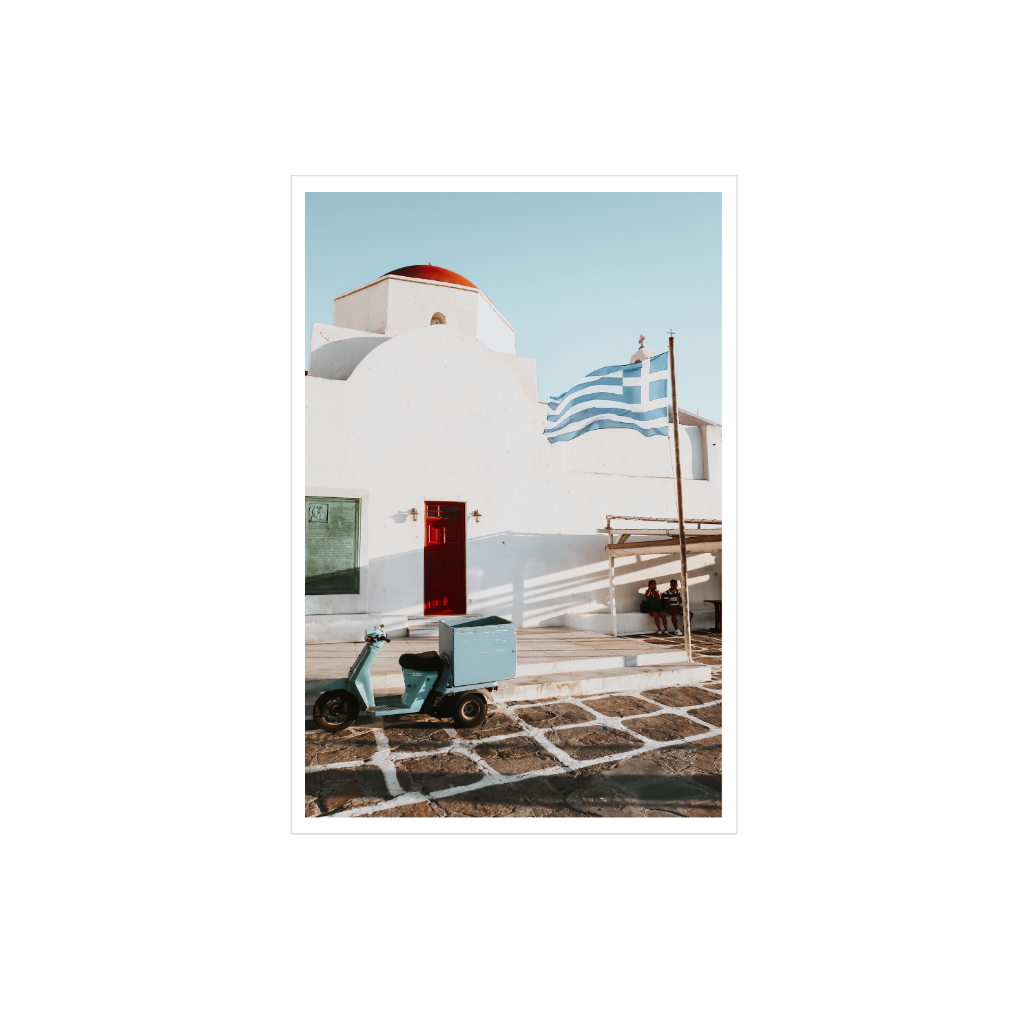 Mykonos Print, Greece Print - Amichi Co