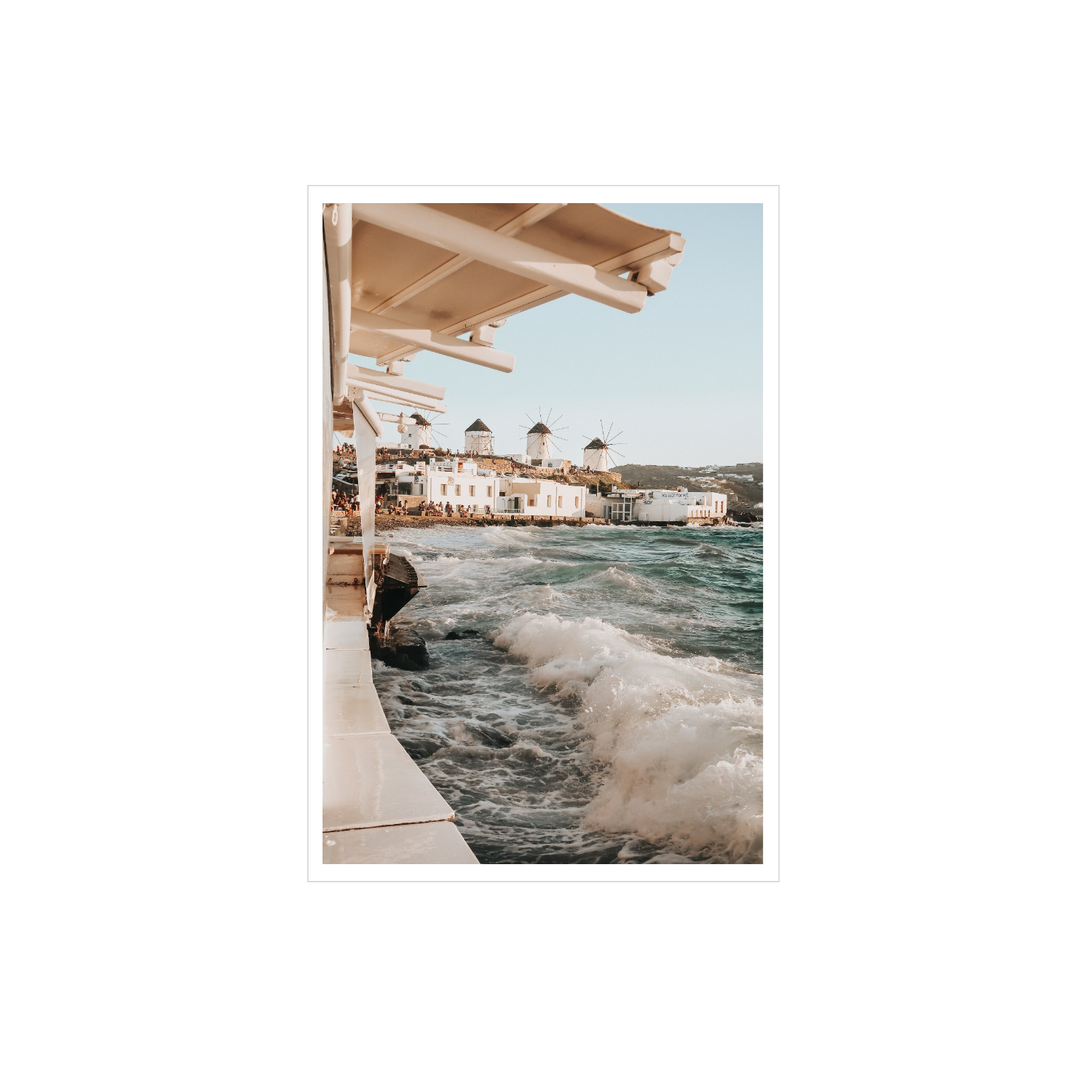 Mykonos Print, Greece Print - Amichi Co