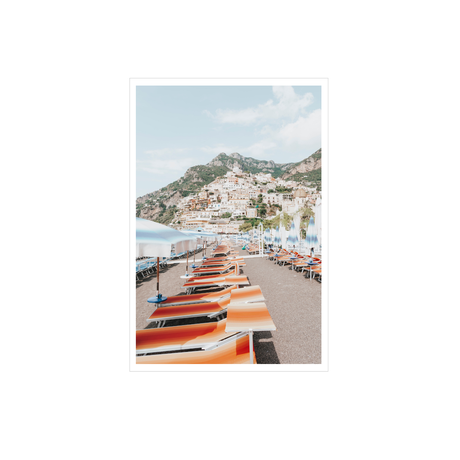 Positano Print, Italy Print - Amichi Co