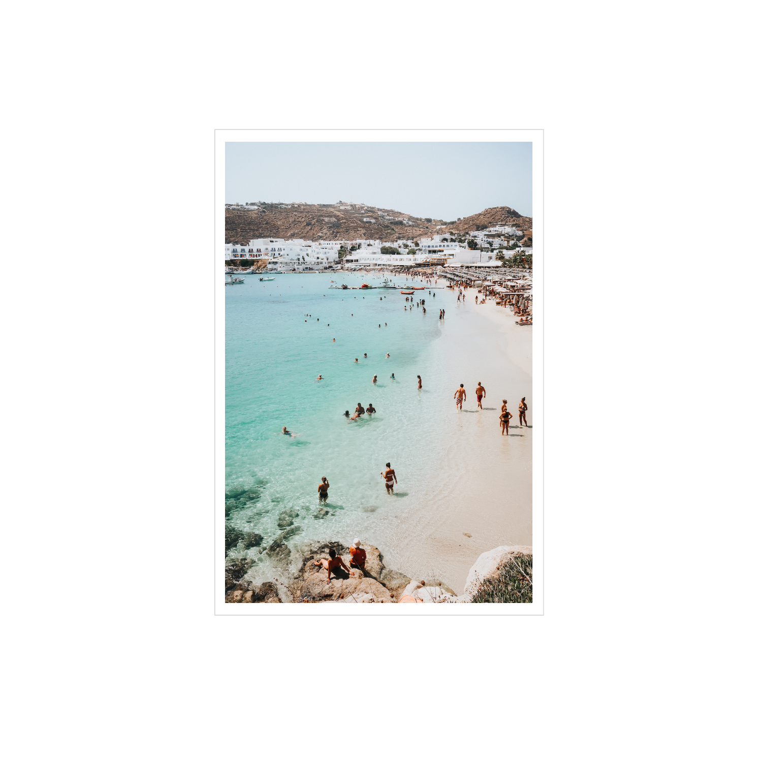 Mykonos Print, Greece Print - Amichi Co