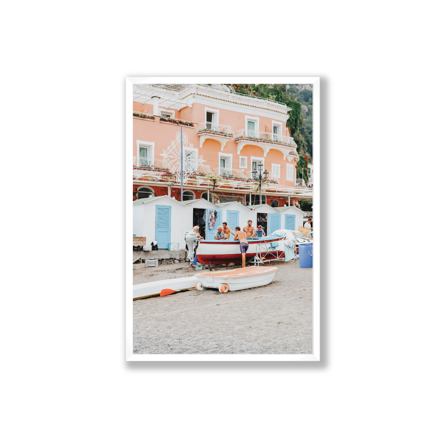 Positano Print, Italy Print - Amichi Co