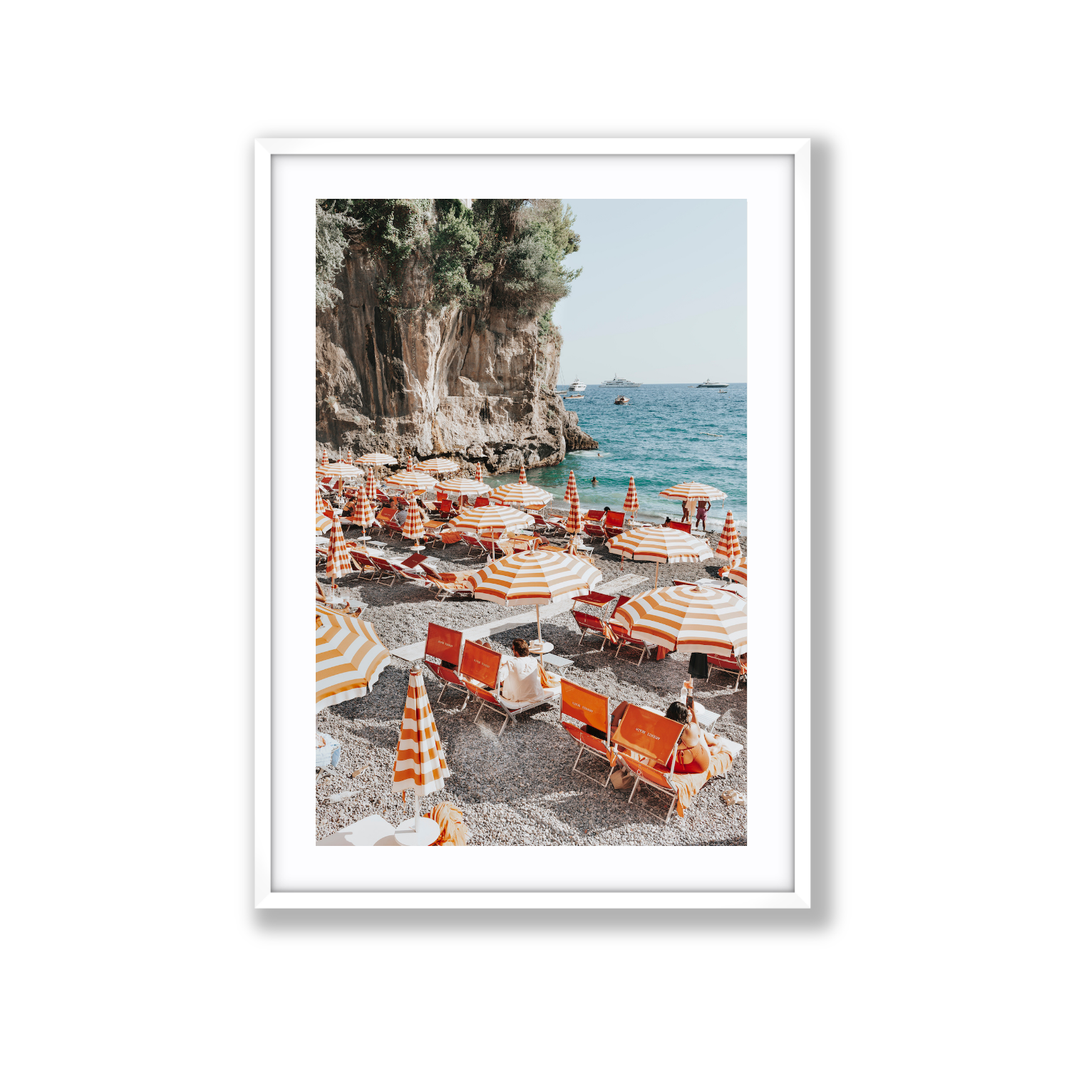 Positano Print, Italy Print - Amichi Co