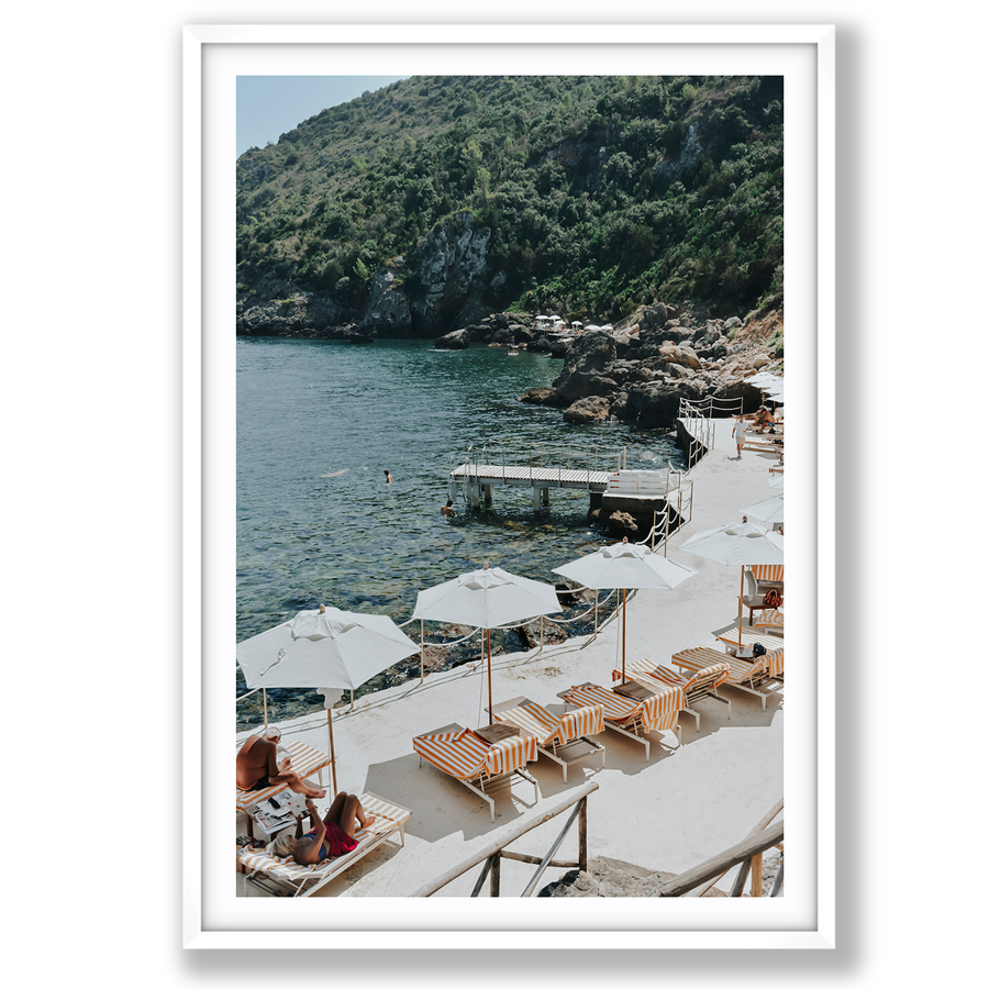 Always Better Together Tuscany coastal Italian wall art main fine art print image