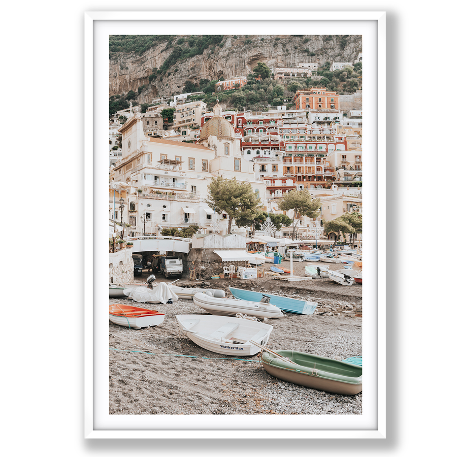 A Memory To Treasure Positano decor wall art main fine art print image