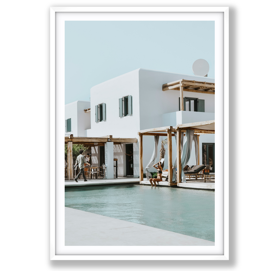 Aphrodite Mykonos Greek island wall art main fine art print image