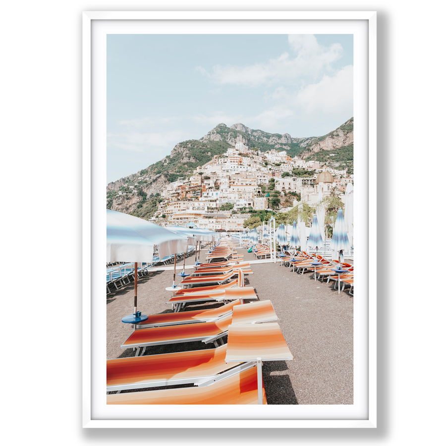 A Symphony of Colours Positano wall art main fine art print image