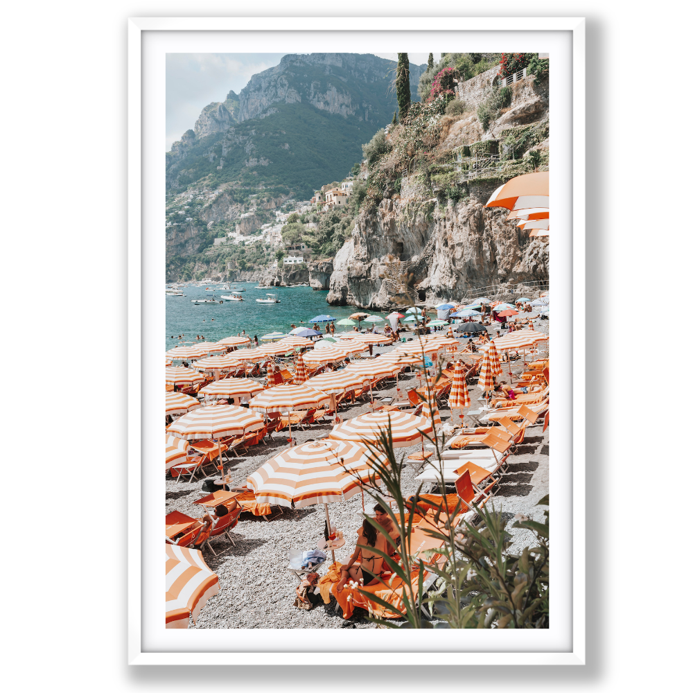 Positano Print, Italy Print - Amichi Co