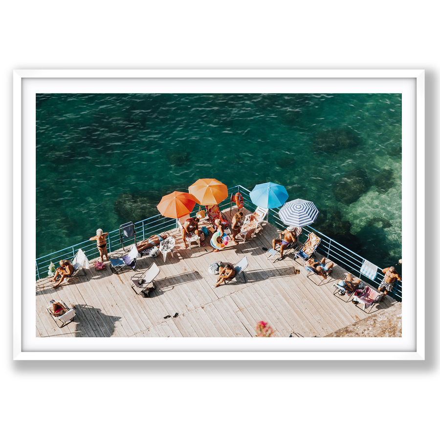Il Dolce Far Niente Sorrento coastal wall art main fine art print image