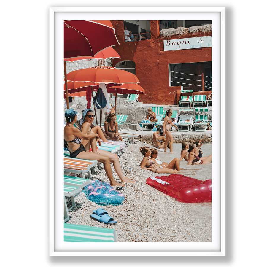 La Dolce Vita Italian Mediterranean decor wall art main fine art print image