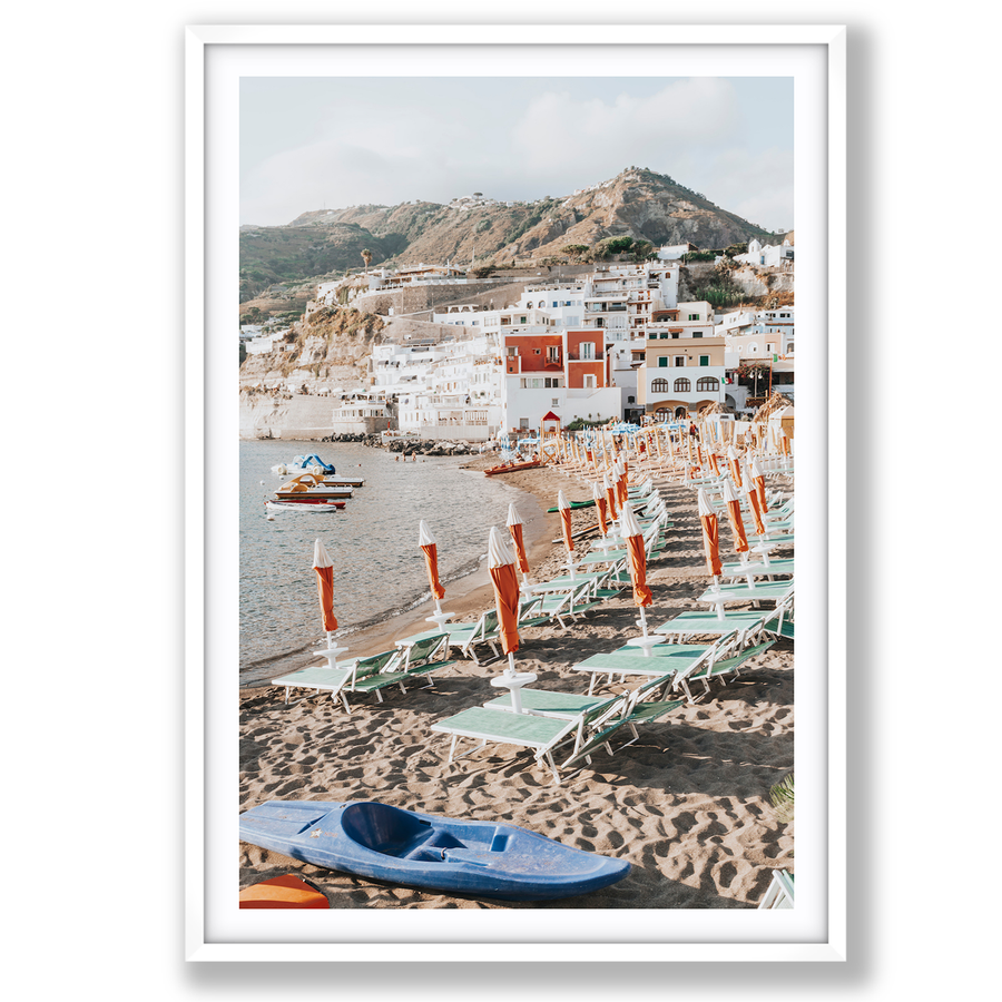L'Isola del Paradiso Italian Ischia Mediterranean wall art main fine art print image