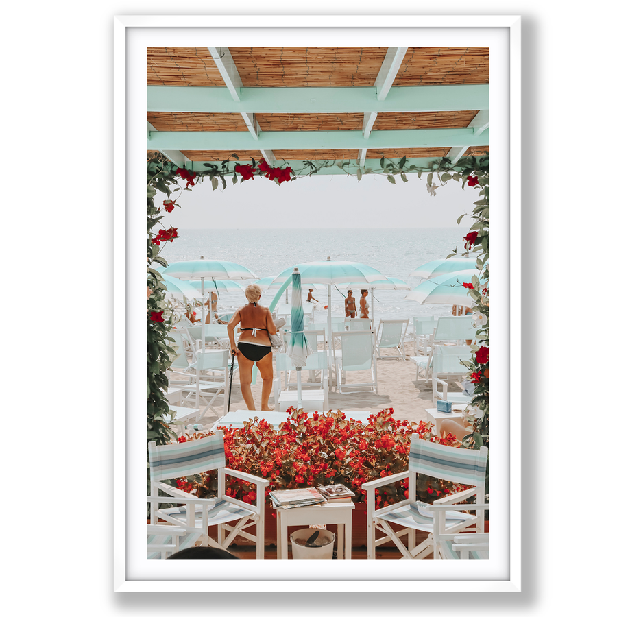 Nonna's Italian Escape Italian Alassio Italian wall art main fine art print image