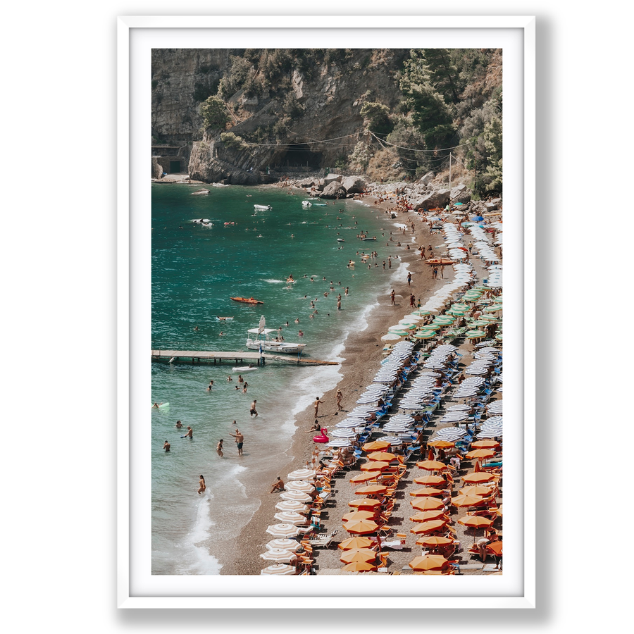 Ocean's Playground Positano decor wall art main fine art print image