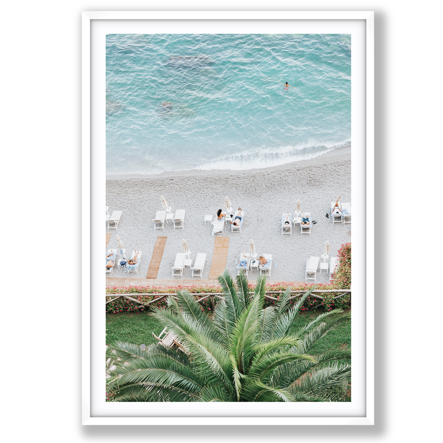 Paradiso Amalfi Coast Mediterranean wall art main fine art print image
